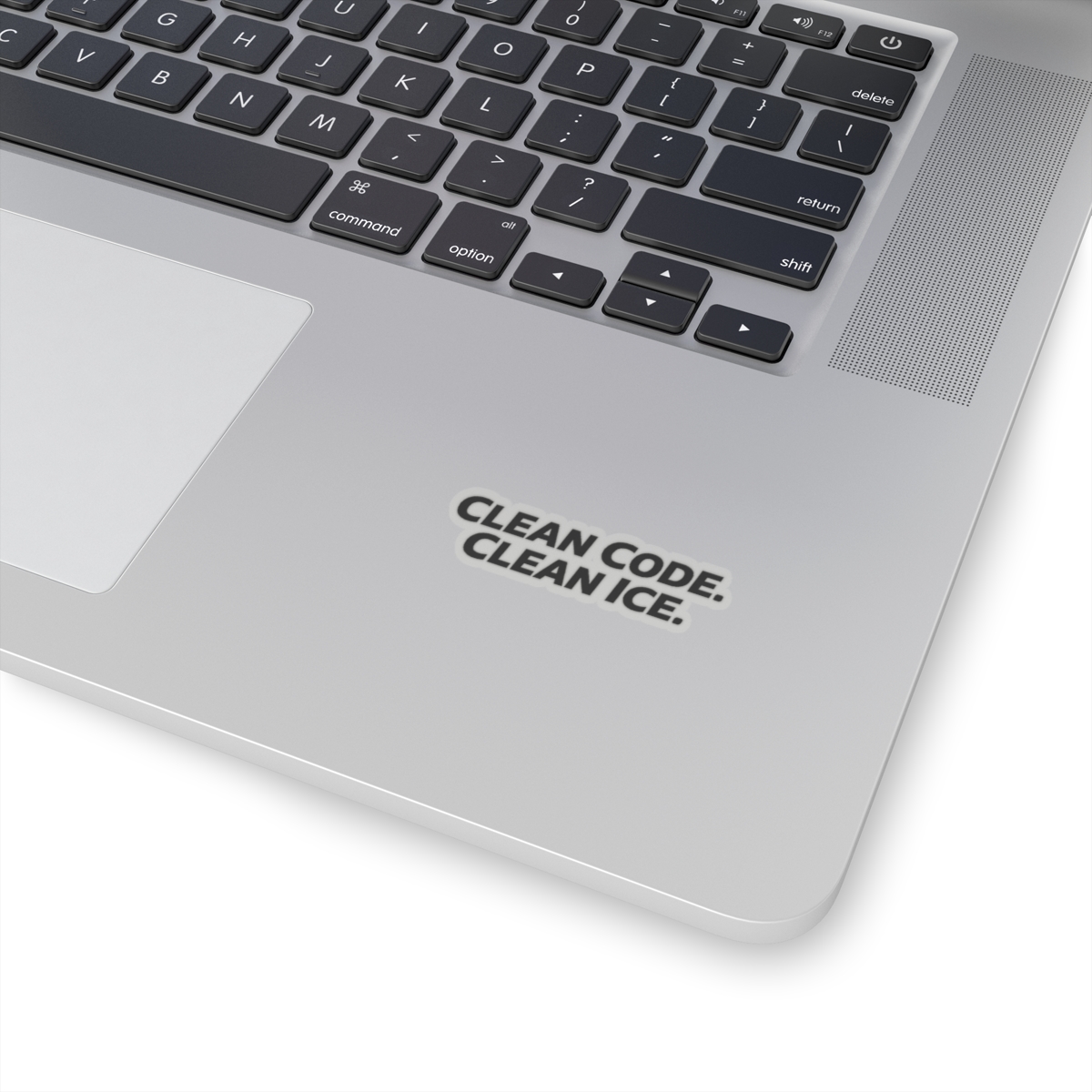 CLEAN CODE. CLEAN ICE. Sticker