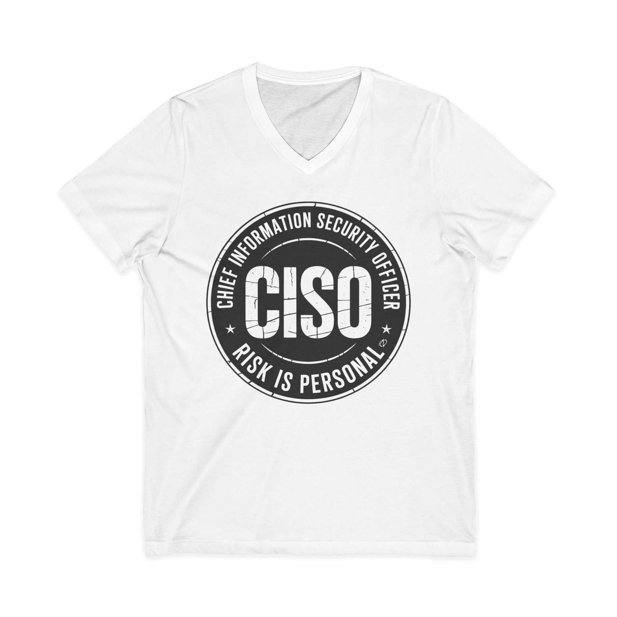 CISO Emblem V-Neck Tee