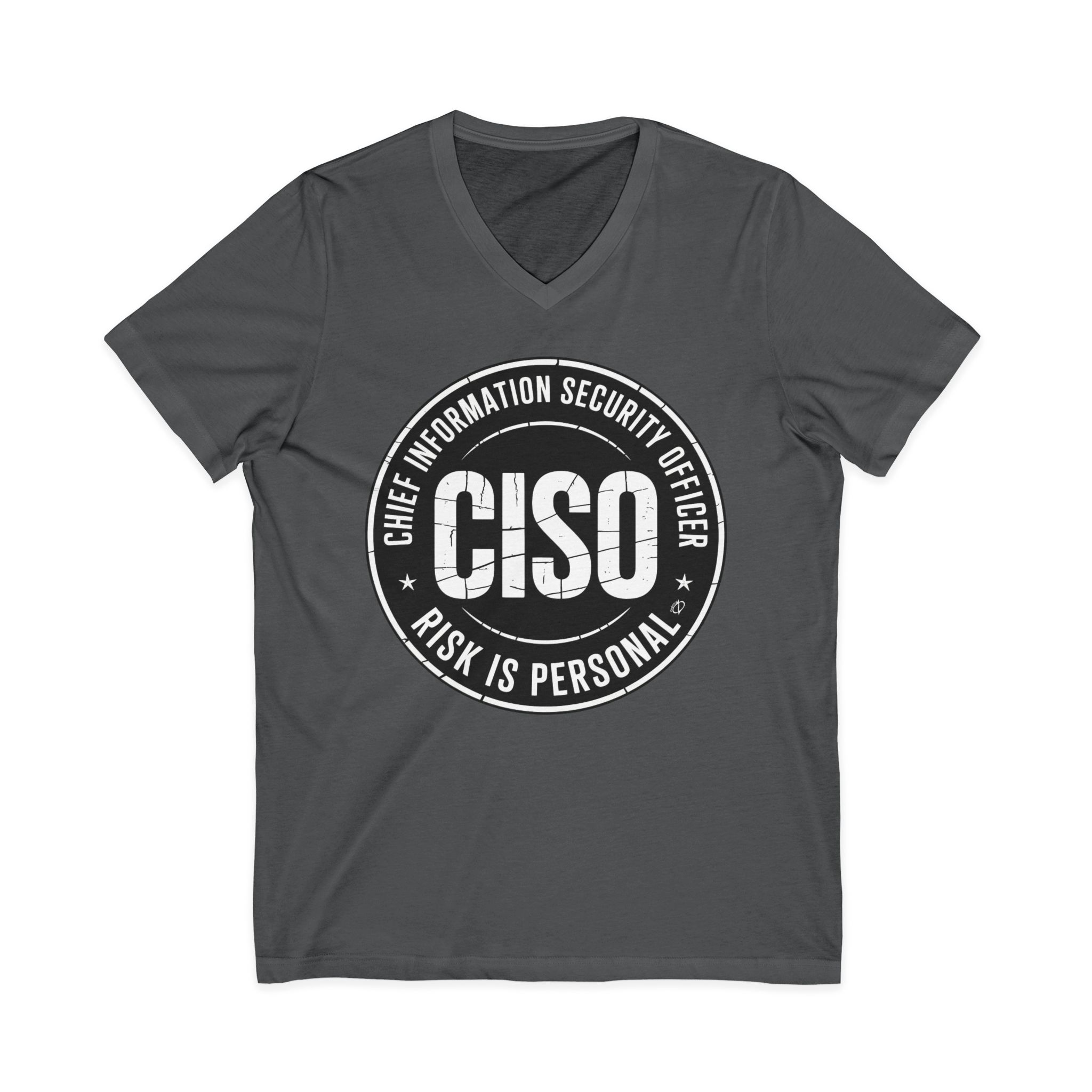 CISO Emblem V-Neck Tee