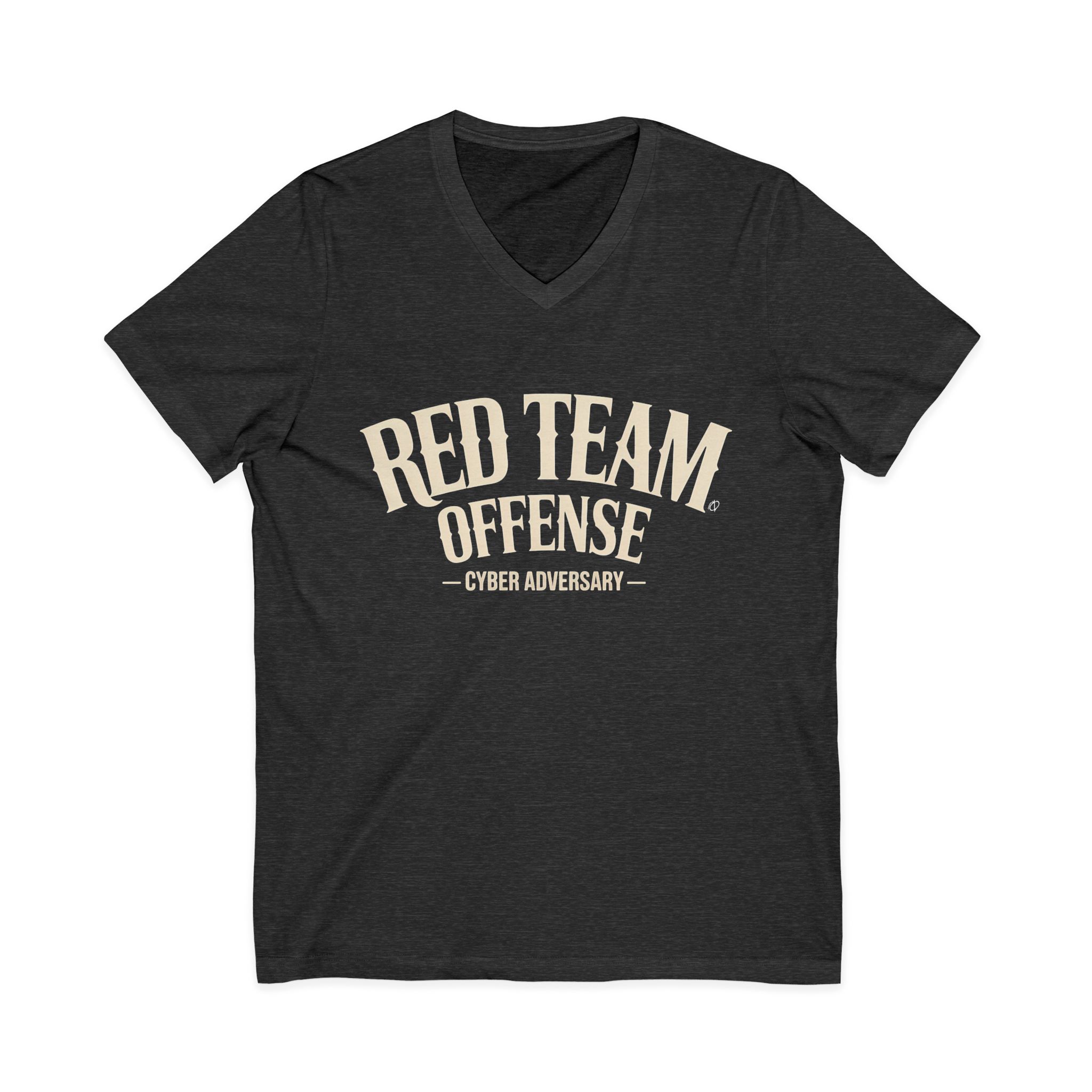 Red Team Offense V-Neck Tee