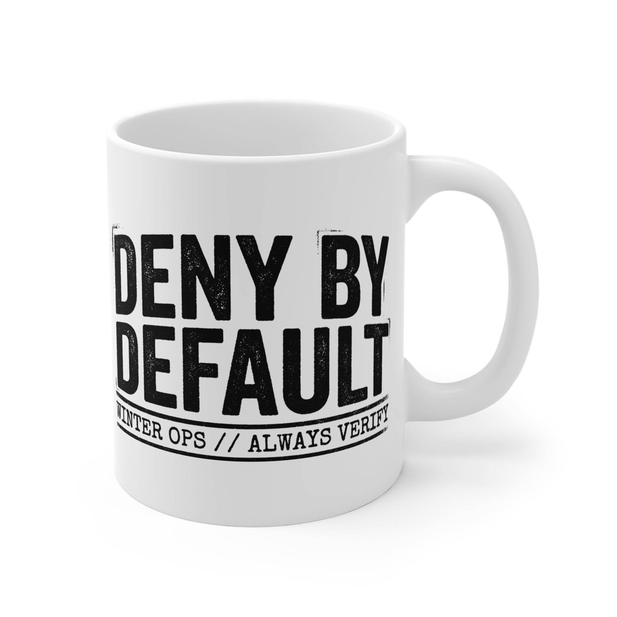 2677195376494555644_2048.jpeg Deny By Default Winter Ops Always Verify Cybersecurity Coffee Mug