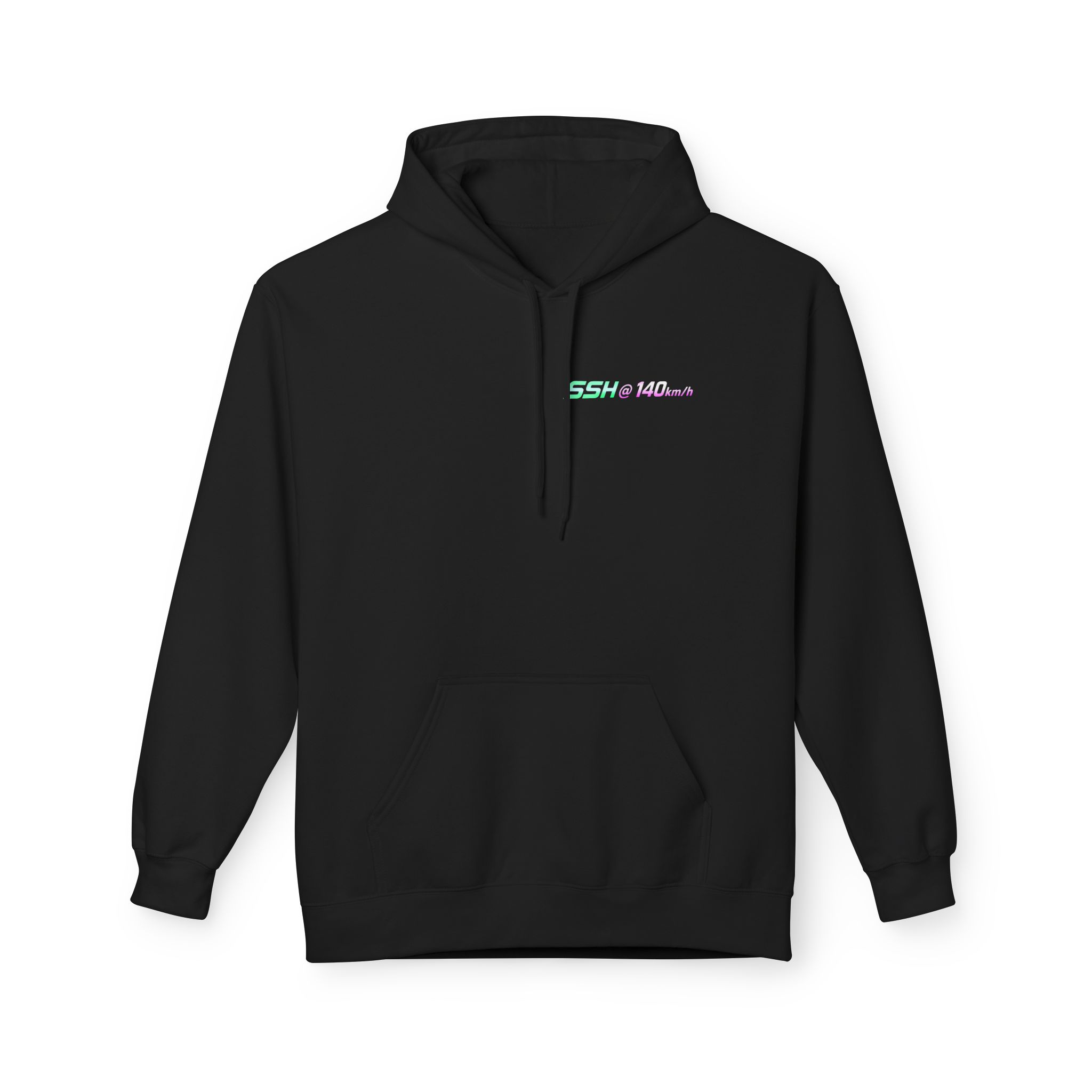 SSH @ 140km/h Cyberpunk Hacker Softstyle Hoodie | Winter Cyber Streetwear