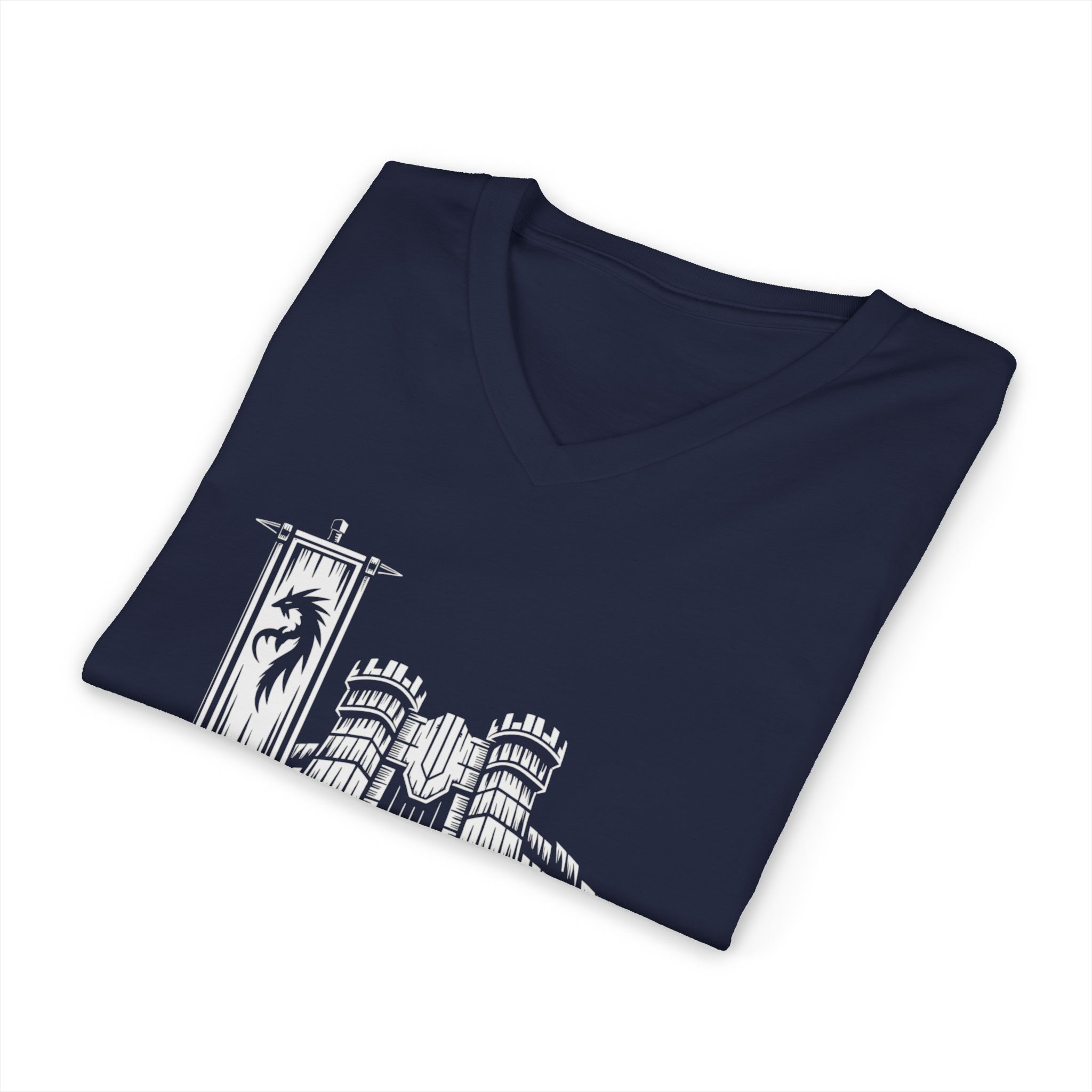 Battleground Fortress V-Neck Tee
