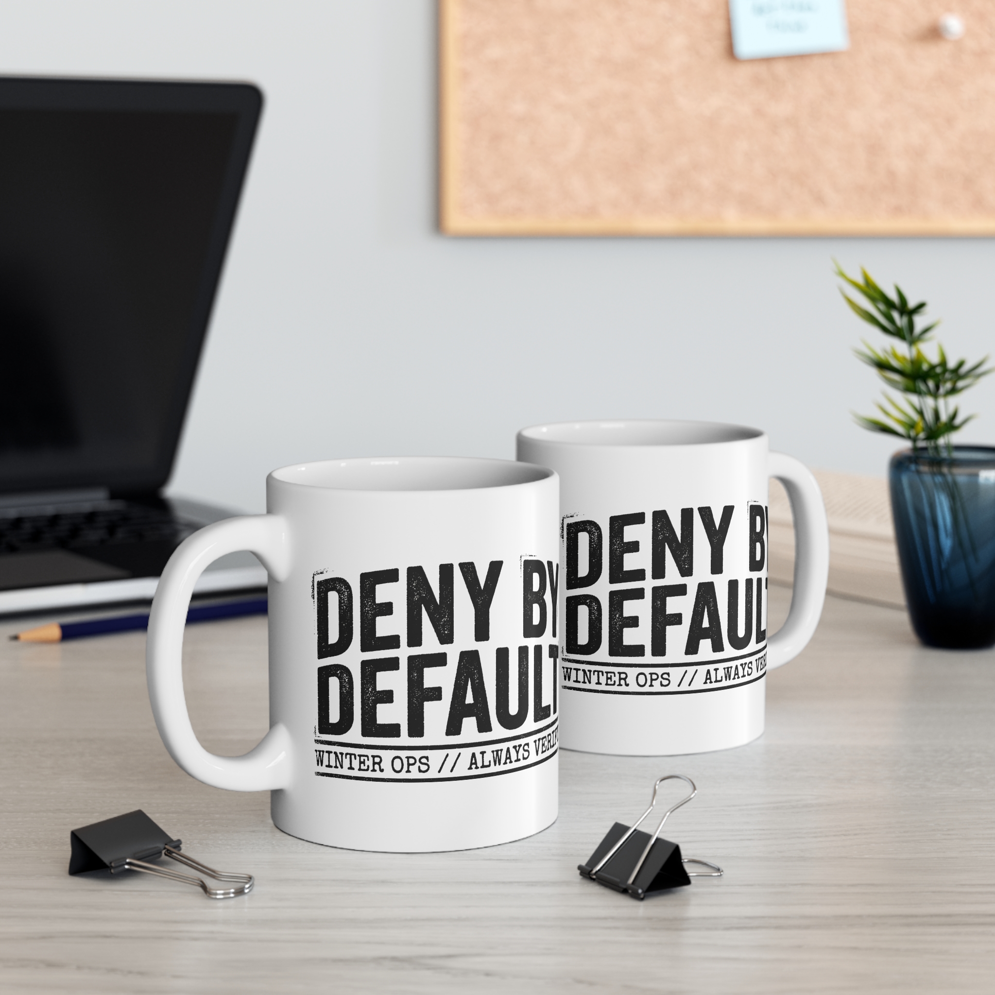 3775837245466252692_2048.jpeg Deny By Default Winter Ops Always Verify Cybersecurity Coffee Mug