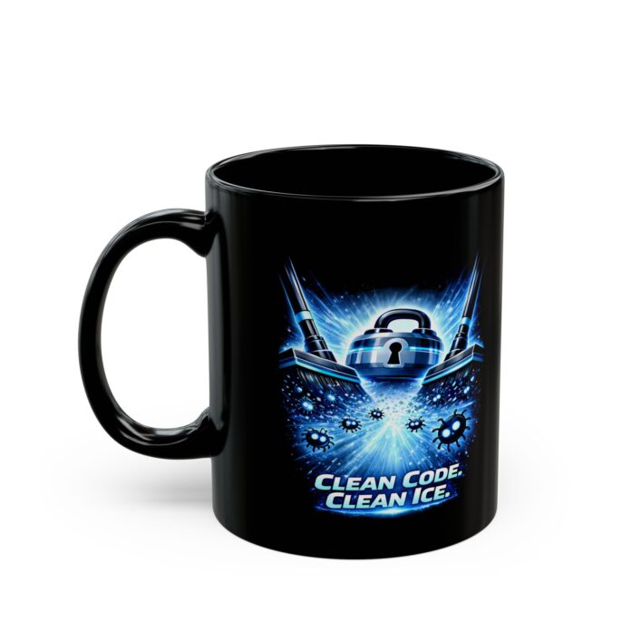 Clean Code Clean Ice Cybersecurity Coffee Mug, Secure Coding Gift