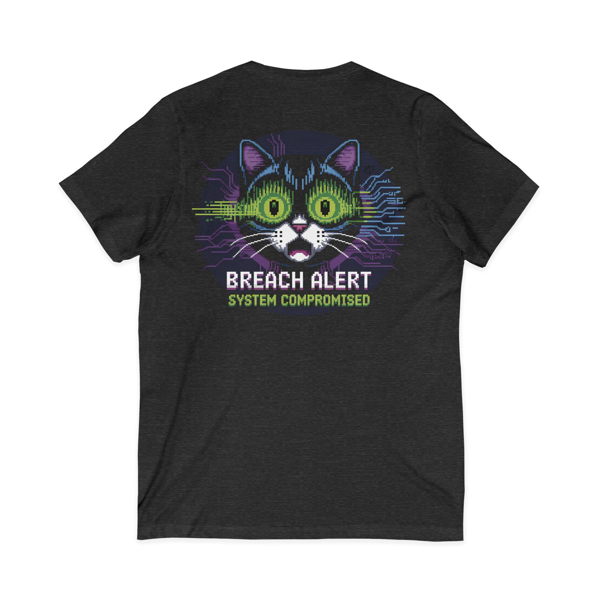 Breach Alert V-Neck Tee