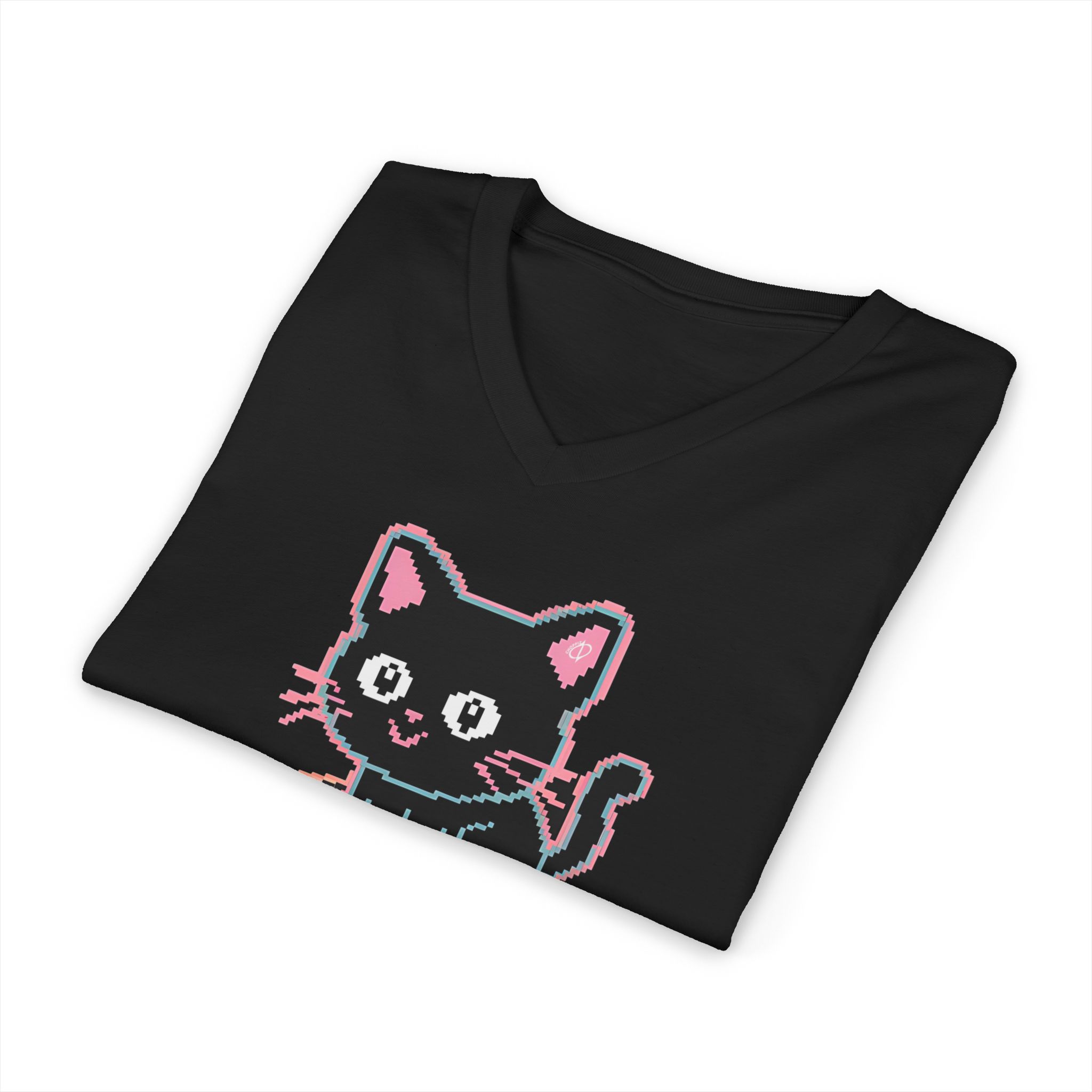 Loading Magic Cat V-Neck Tee