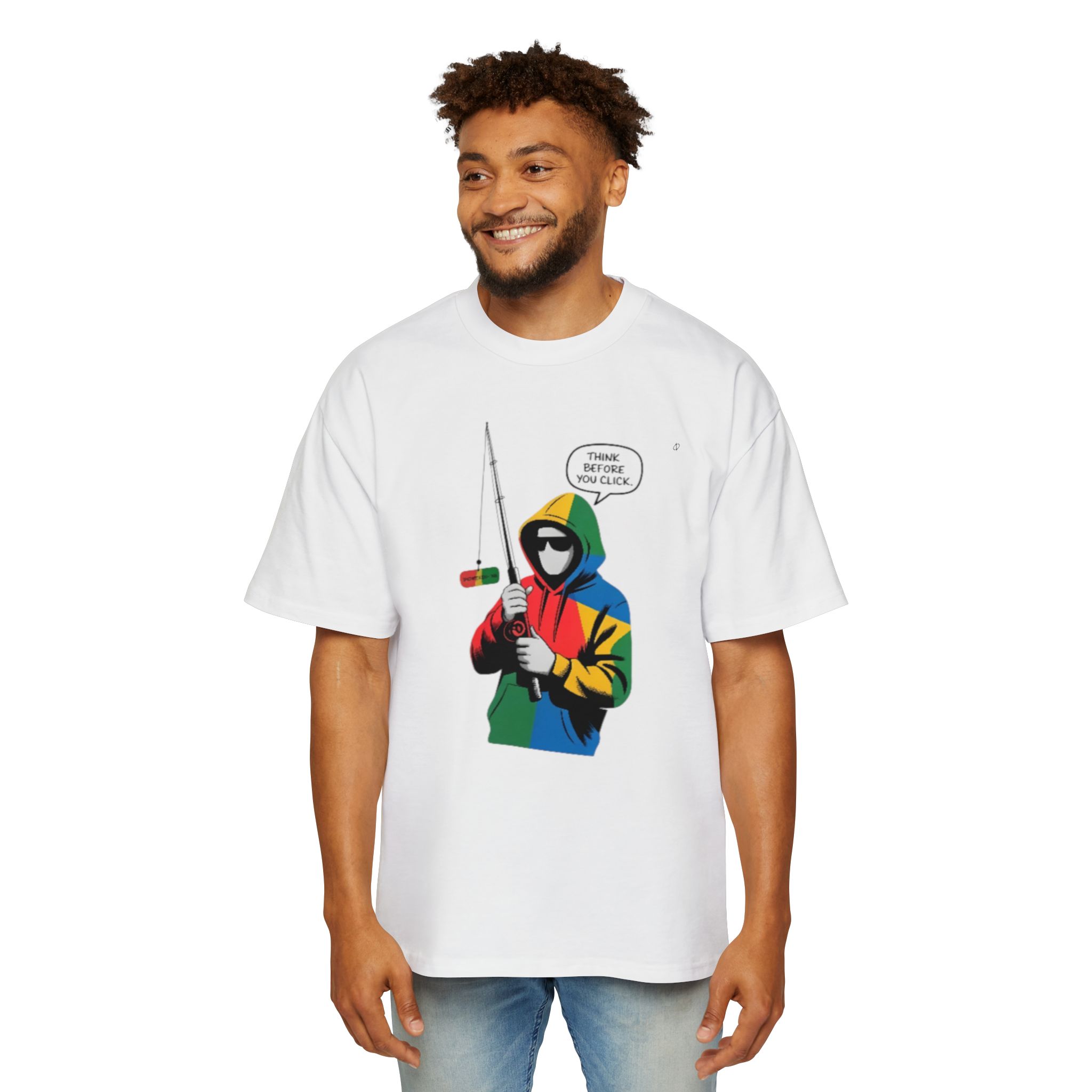 Phisher’s Warning Oversized Tee