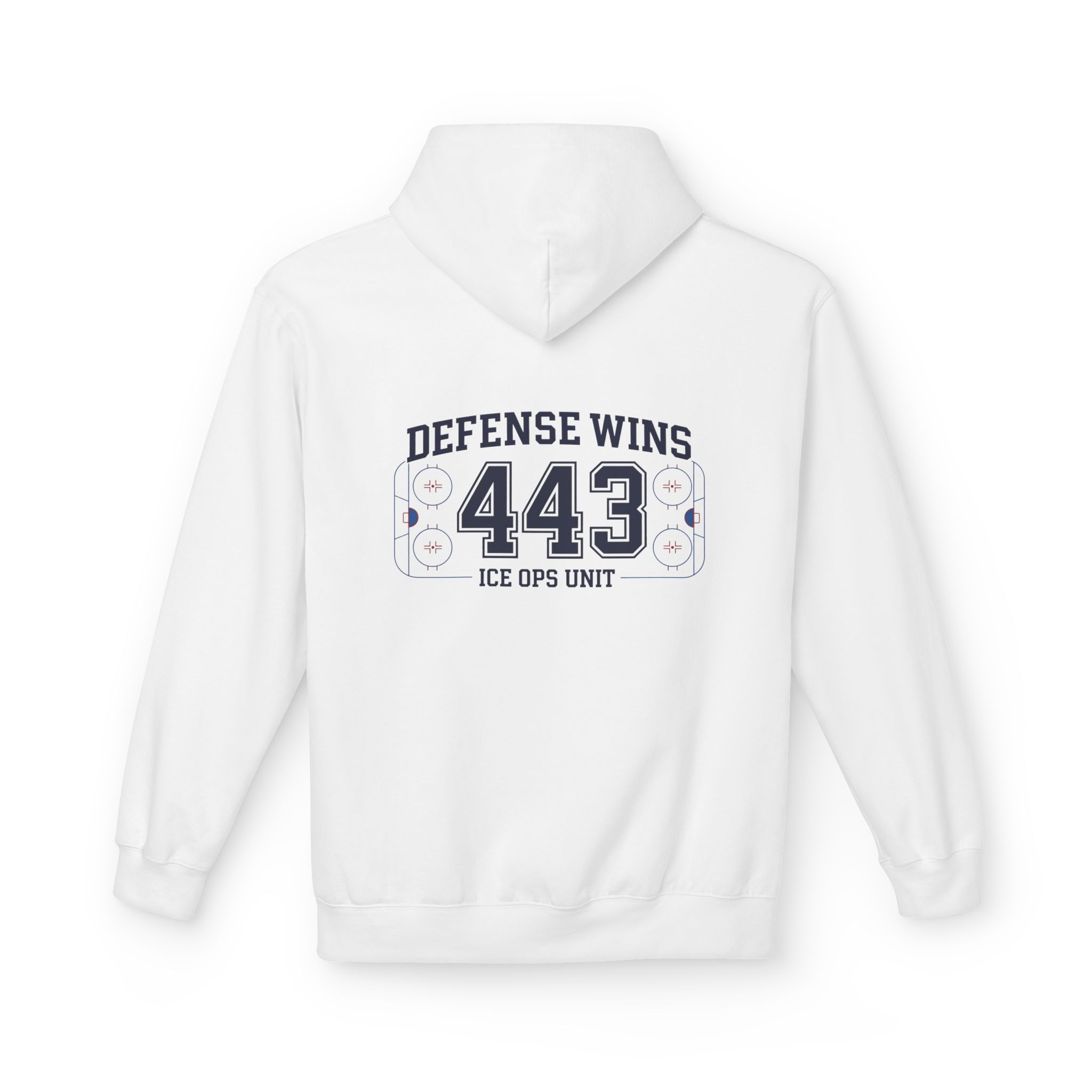 Defense Wins 443 ICE OPS UNIT Cybersecurity Softstyle Hoodie