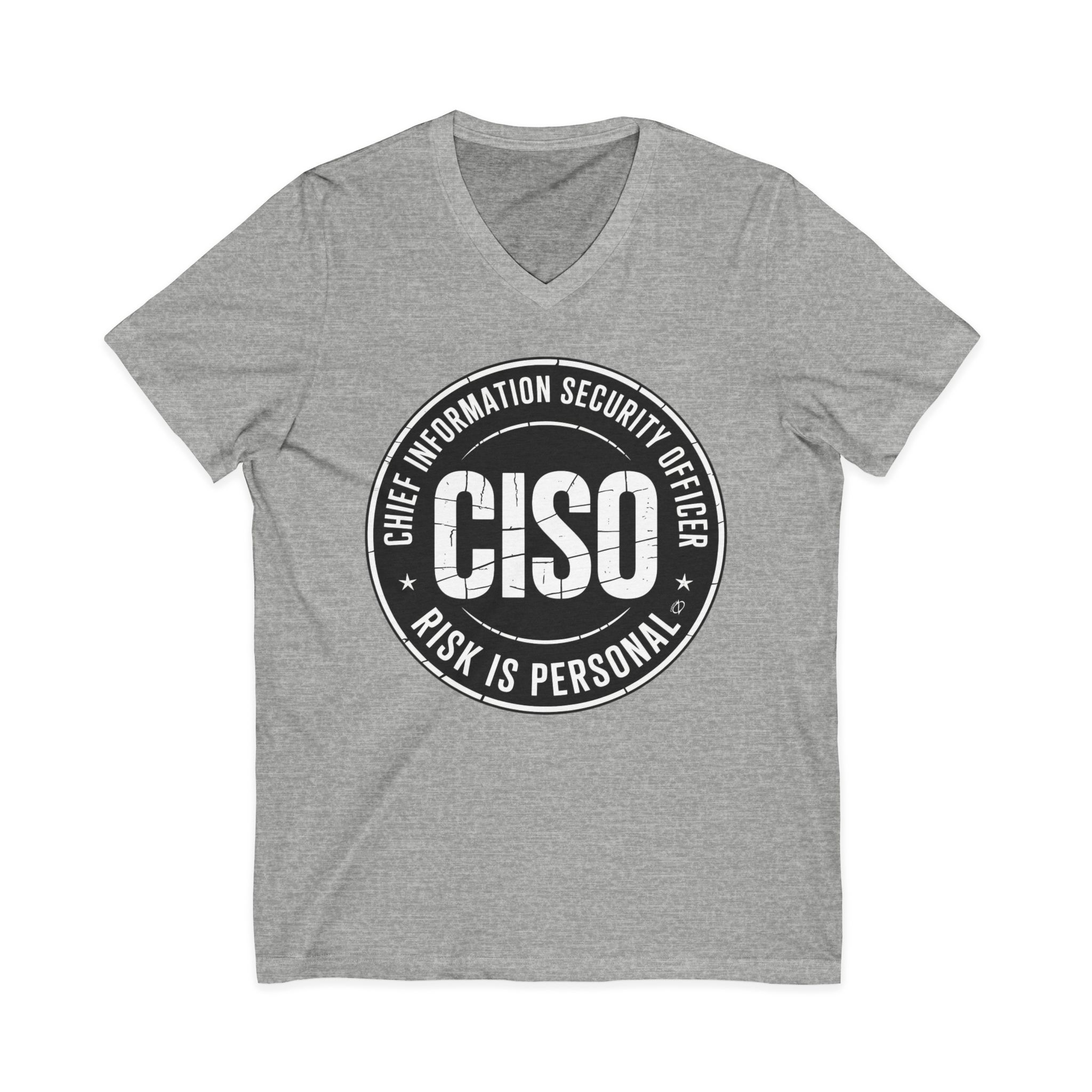 CISO Emblem V-Neck Tee
