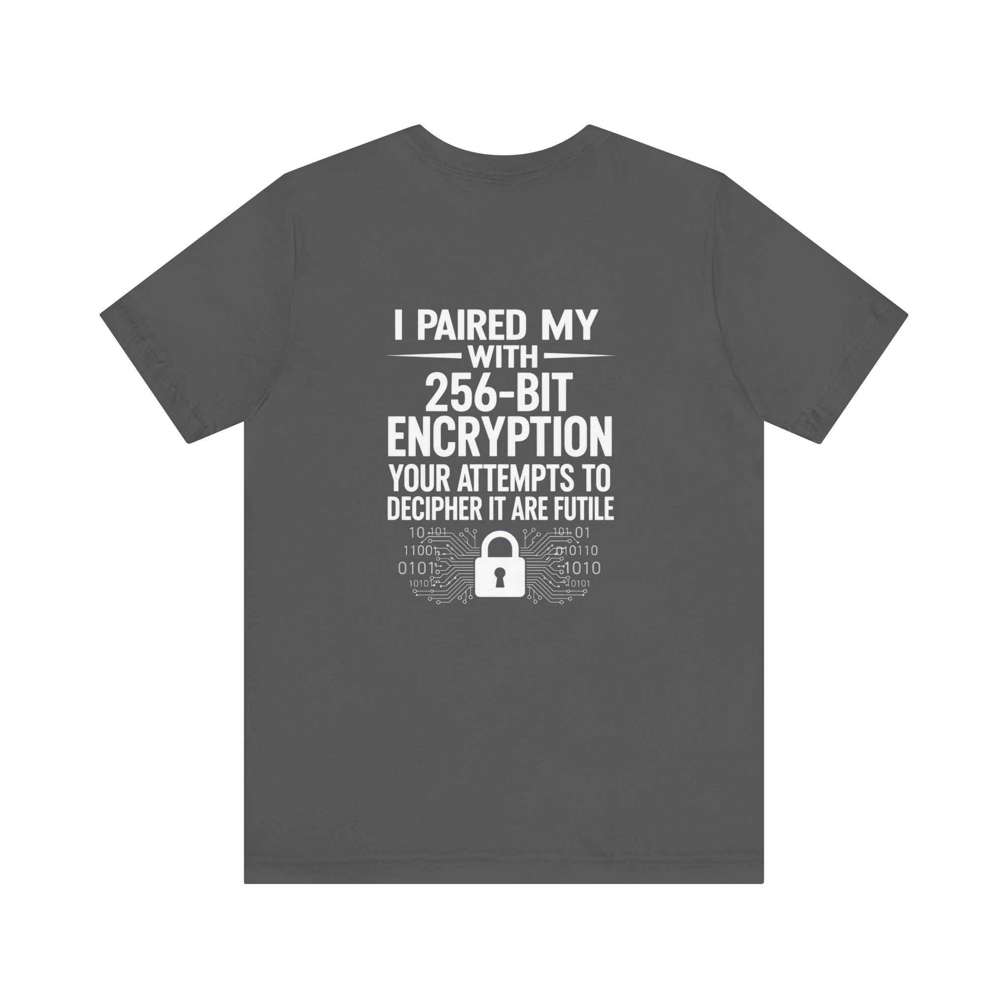 256-Bit Encryption Cybersecurity T-Shirt
