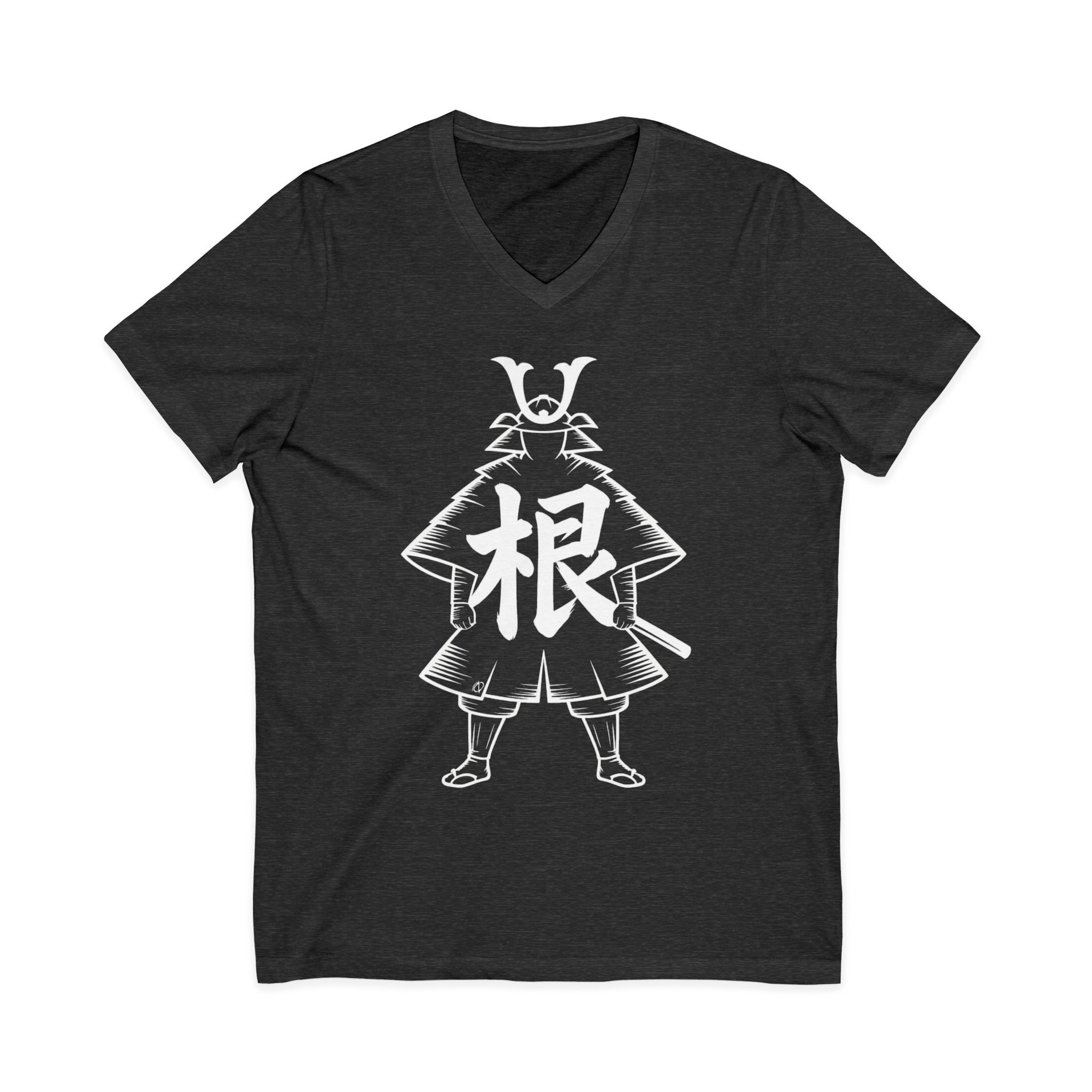 Rooted Samurai V-Neck Tee
