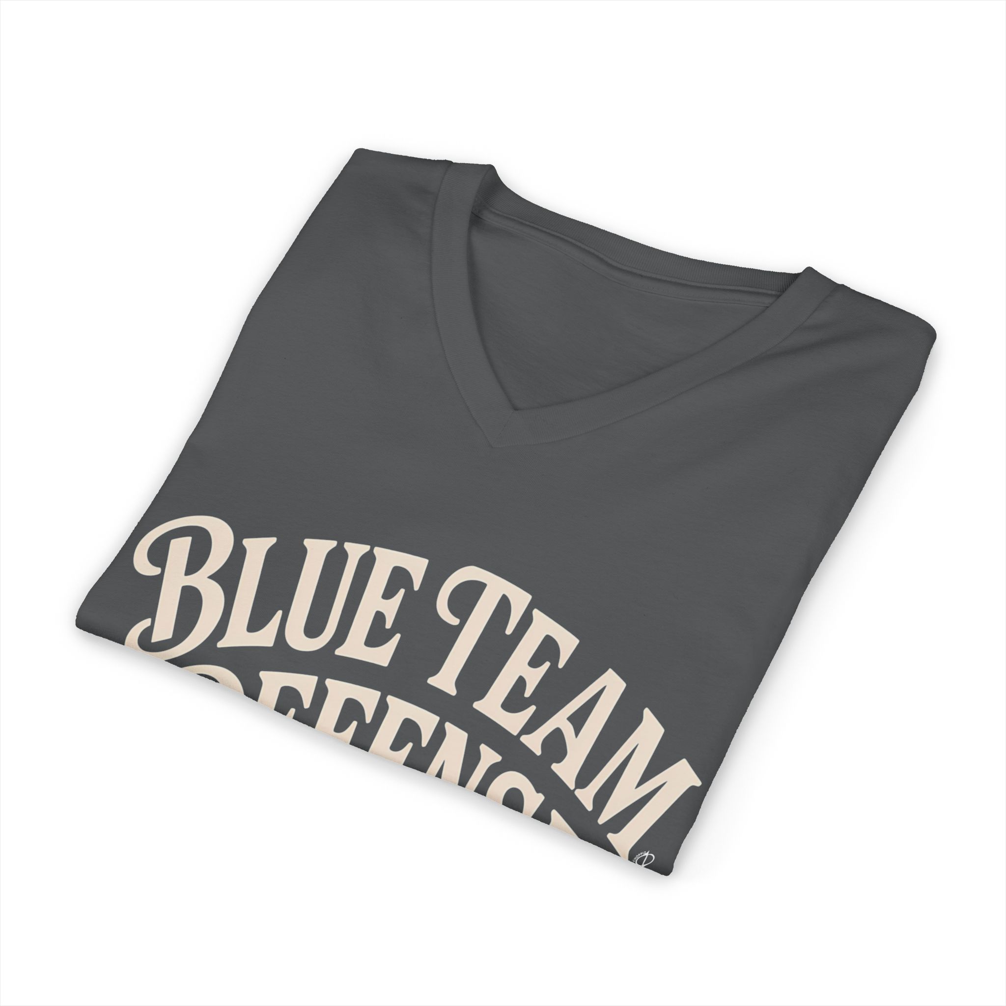 Blue Team Defense V-Neck Tee