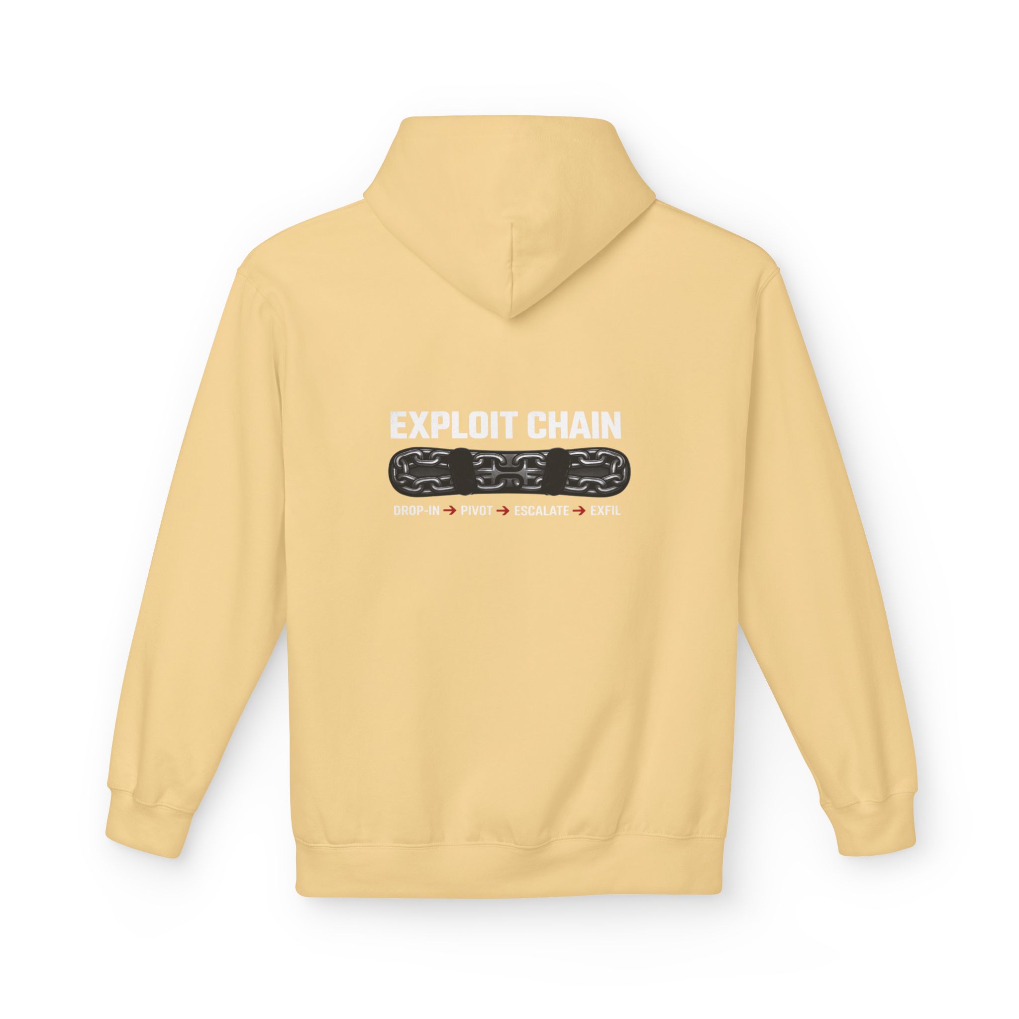 Exploit Chain Cybersecurity Softstyle Hoodie