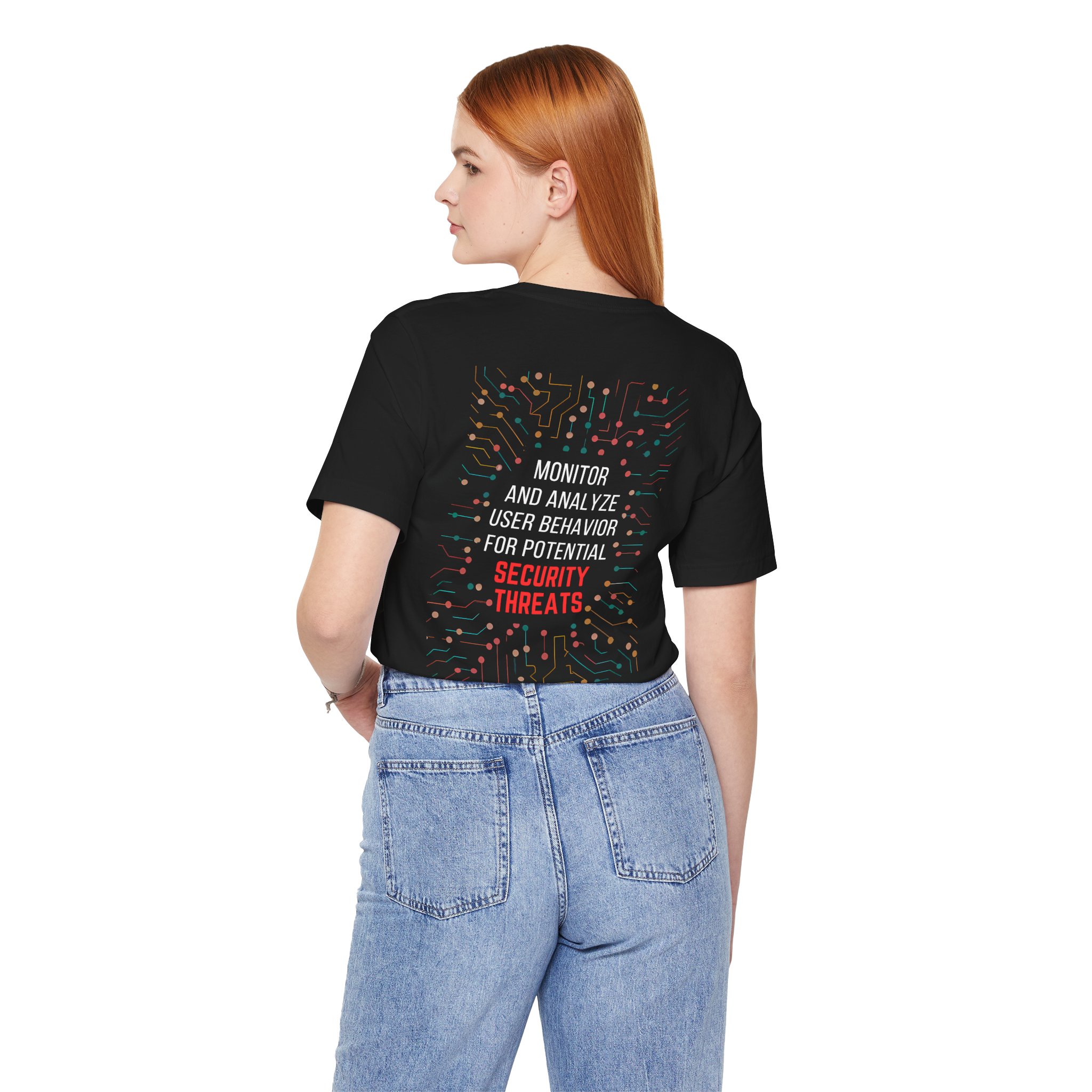 Monitor and Analyze User Behavior T-Shirt BACK