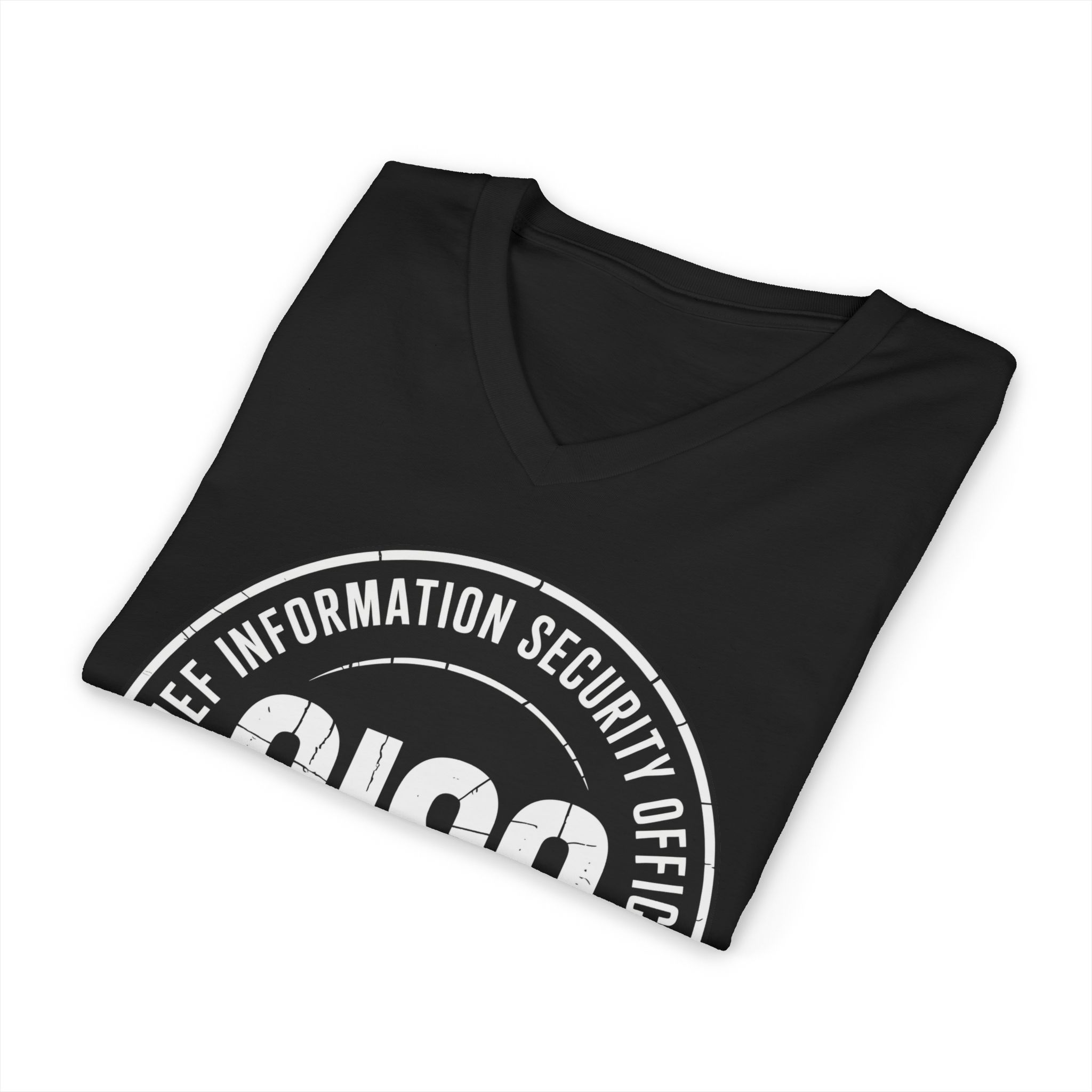 CISO Emblem V-Neck Tee