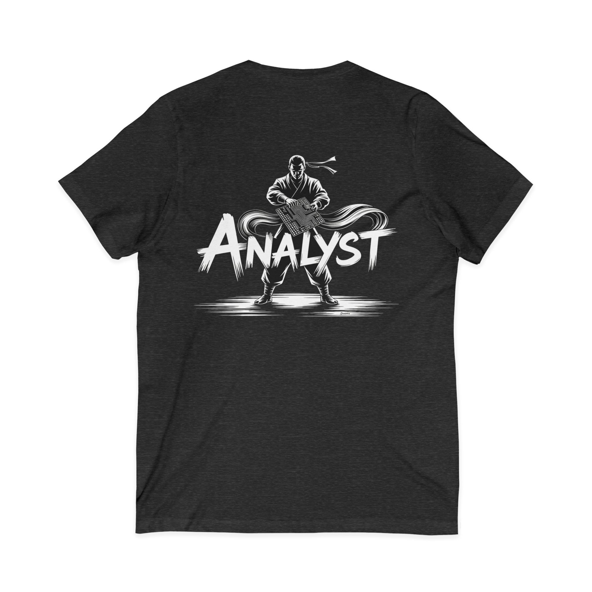 Ninja Analyst V-Neck Tee