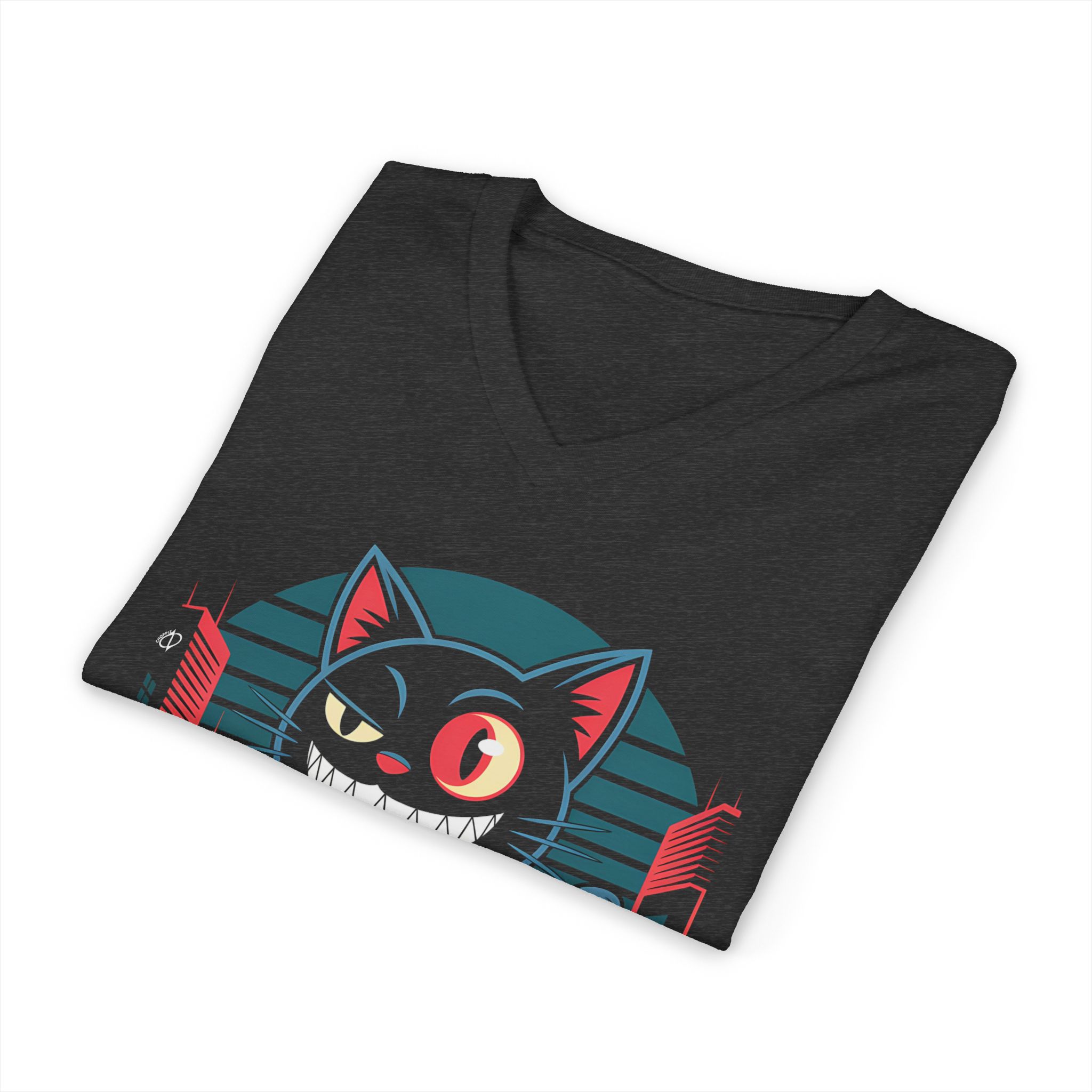Phishing Kittens V-Neck Tee