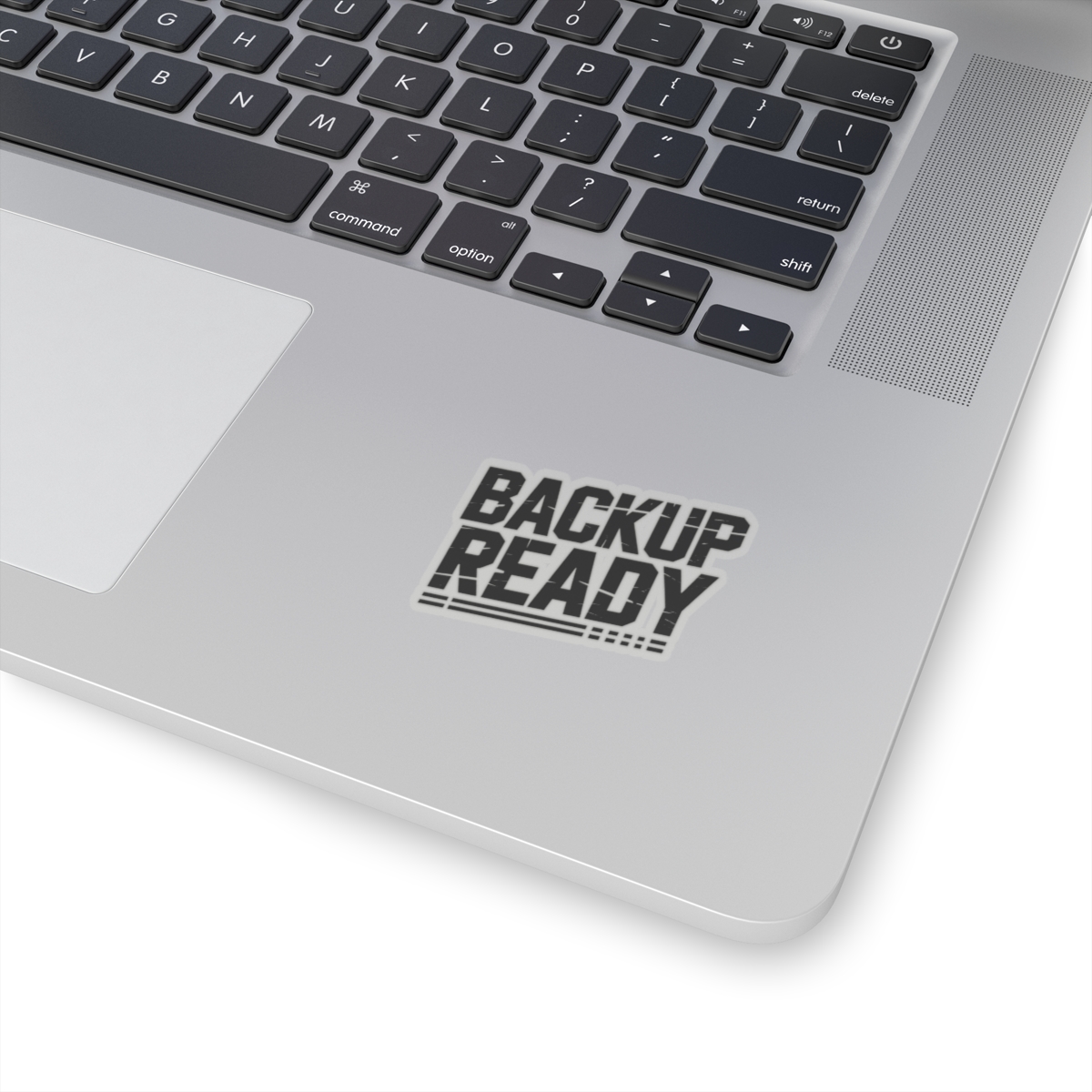 BACKUP READY Distressed Cybersecurity Sticker
