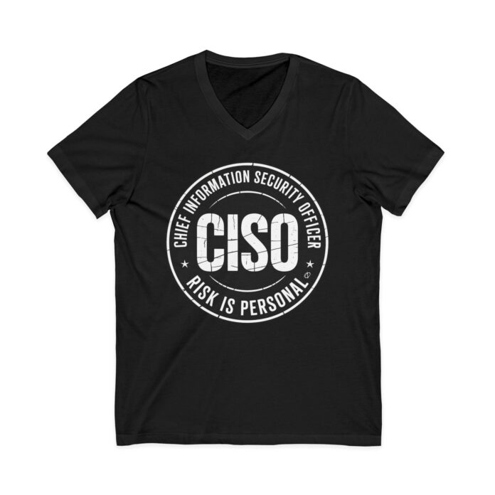 CISO Emblem V-Neck Tee