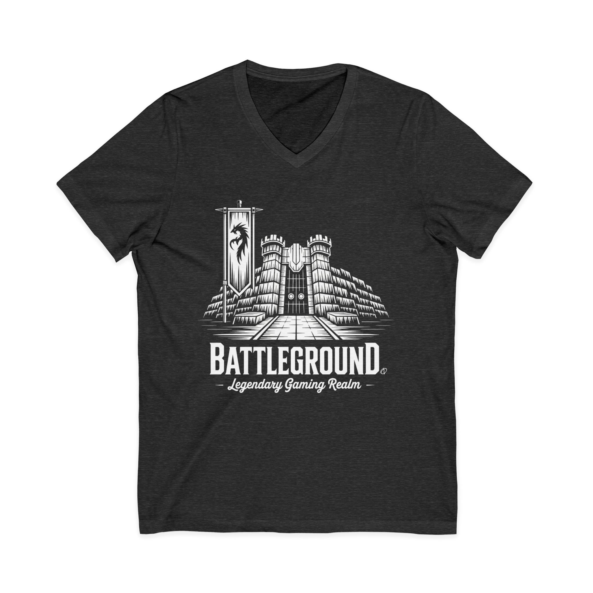 Battleground Fortress V-Neck Tee