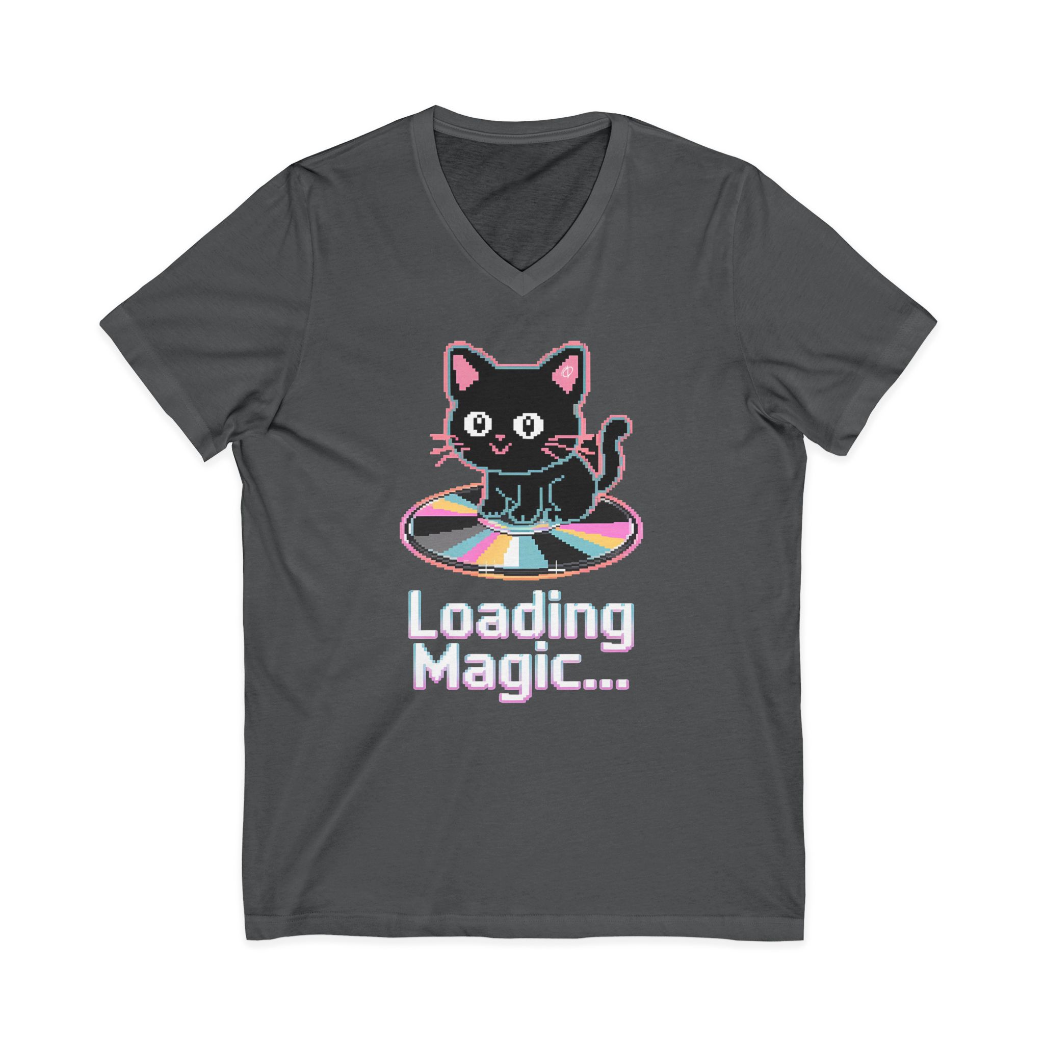 Loading Magic Cat V-Neck Tee