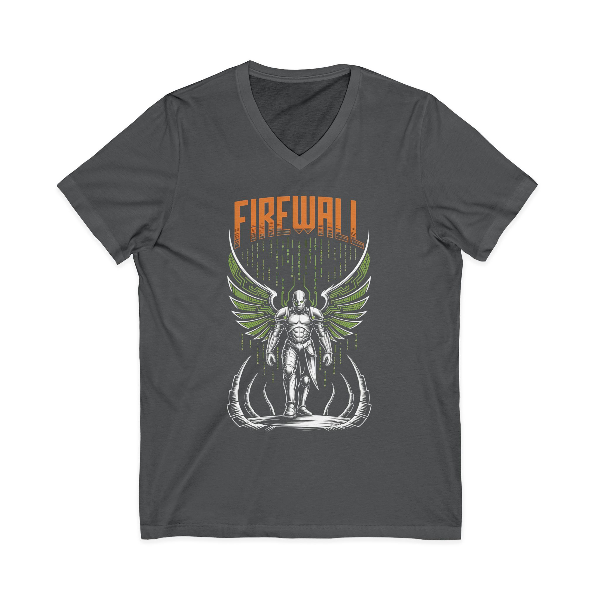 Firewall Cyber Armor V-Neck Tee