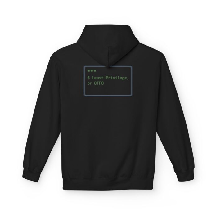 Least Privilege or GTFO Cybersecurity Softstyle Hoodie