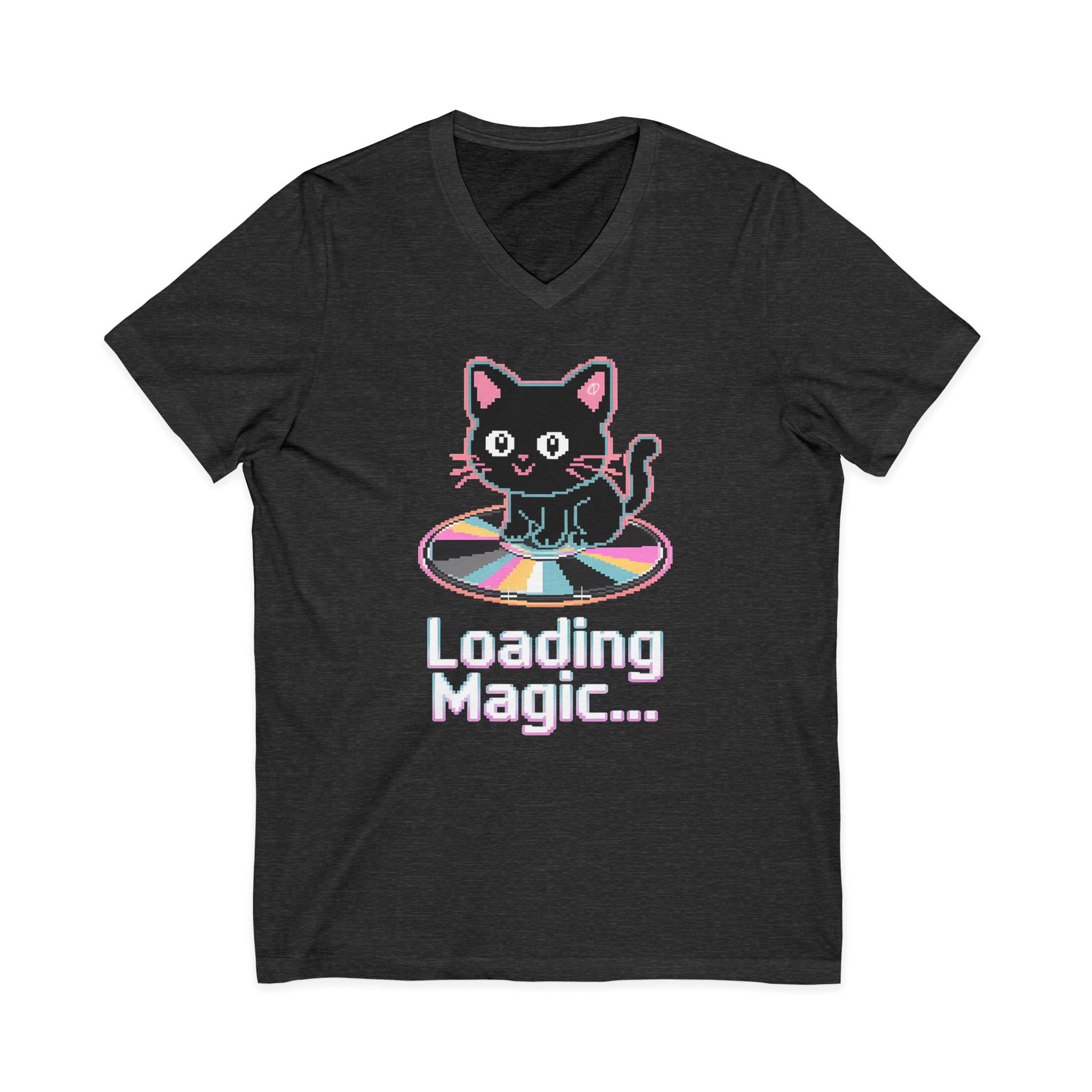 Loading Magic Cat V-Neck Tee