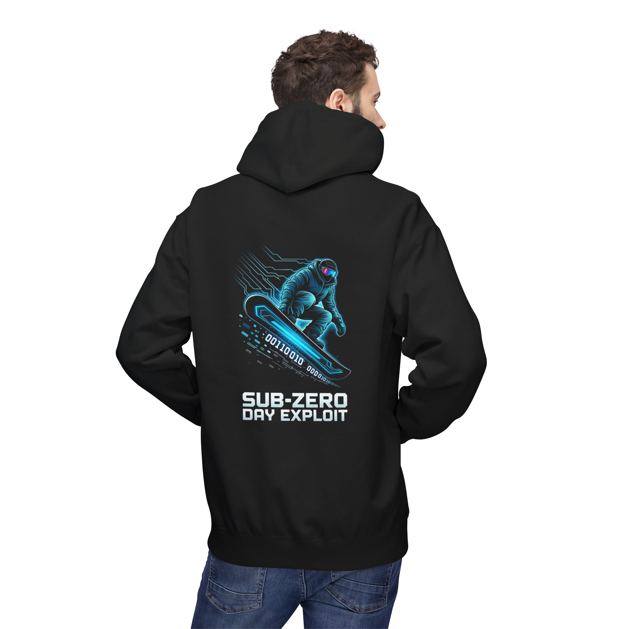 Sub-Zero Day Exploit Hacker Softstyle Hoodie