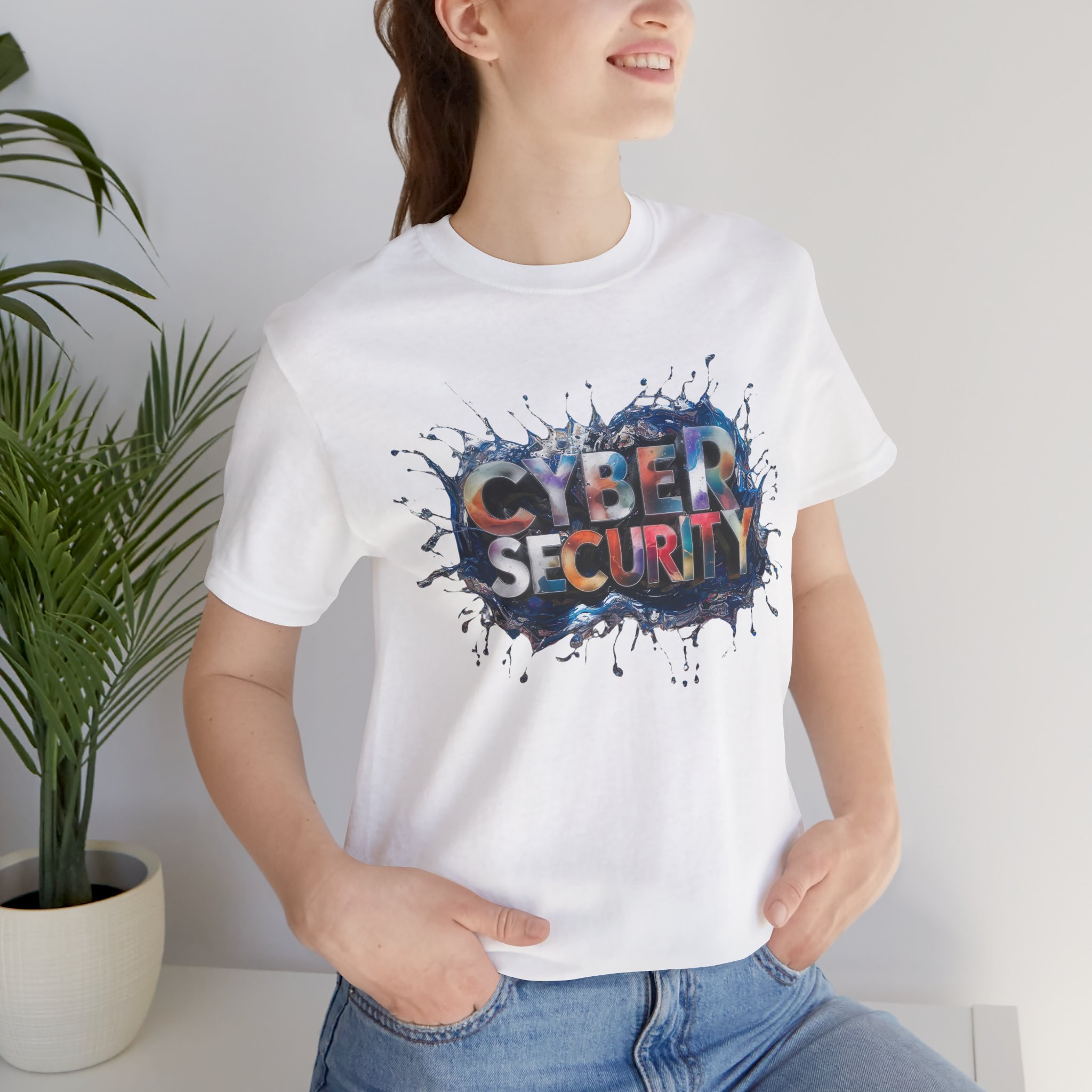 Splash in Cyber Security T-Shirt TYP005