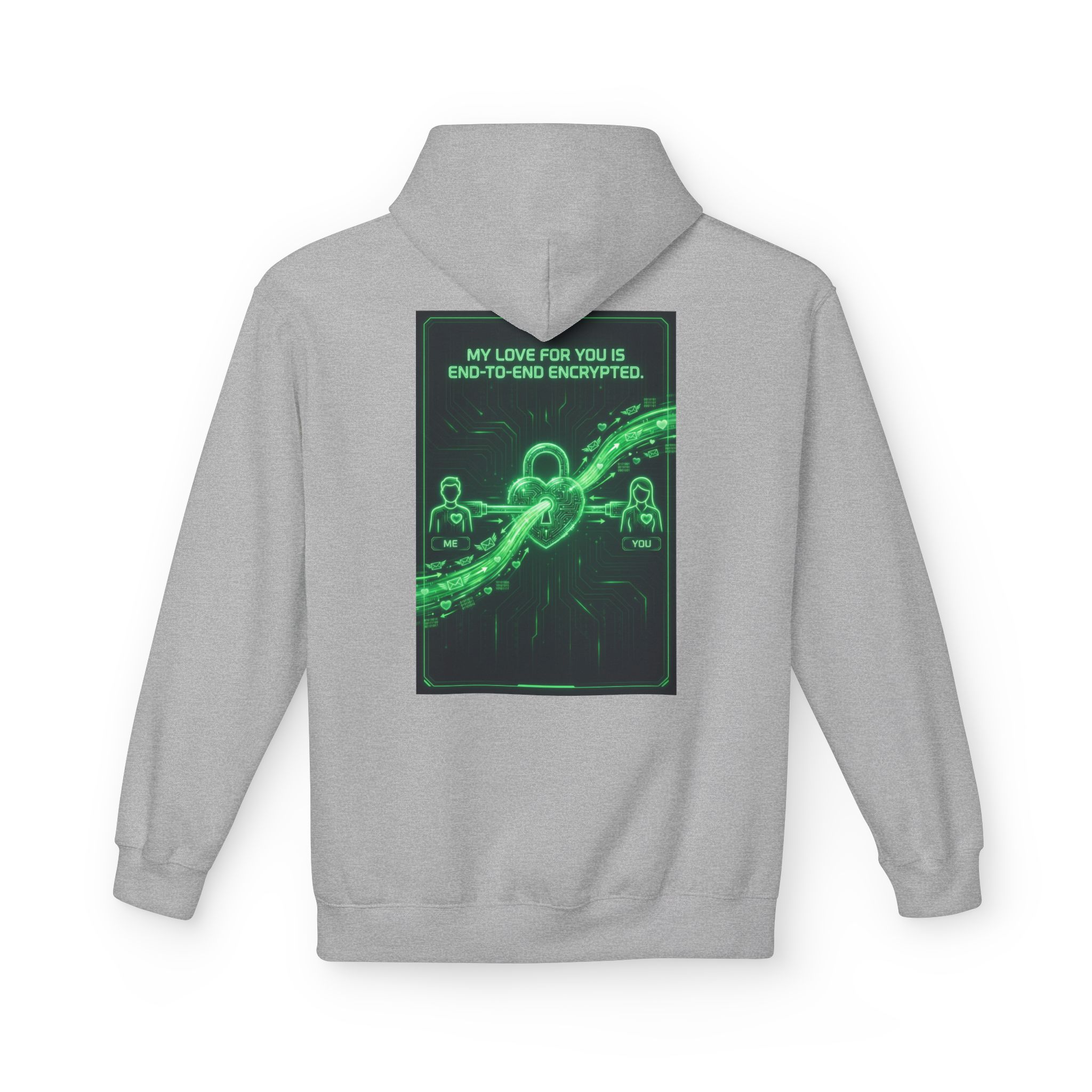 End-to-End Encrypted Love Softstyle Hoodie