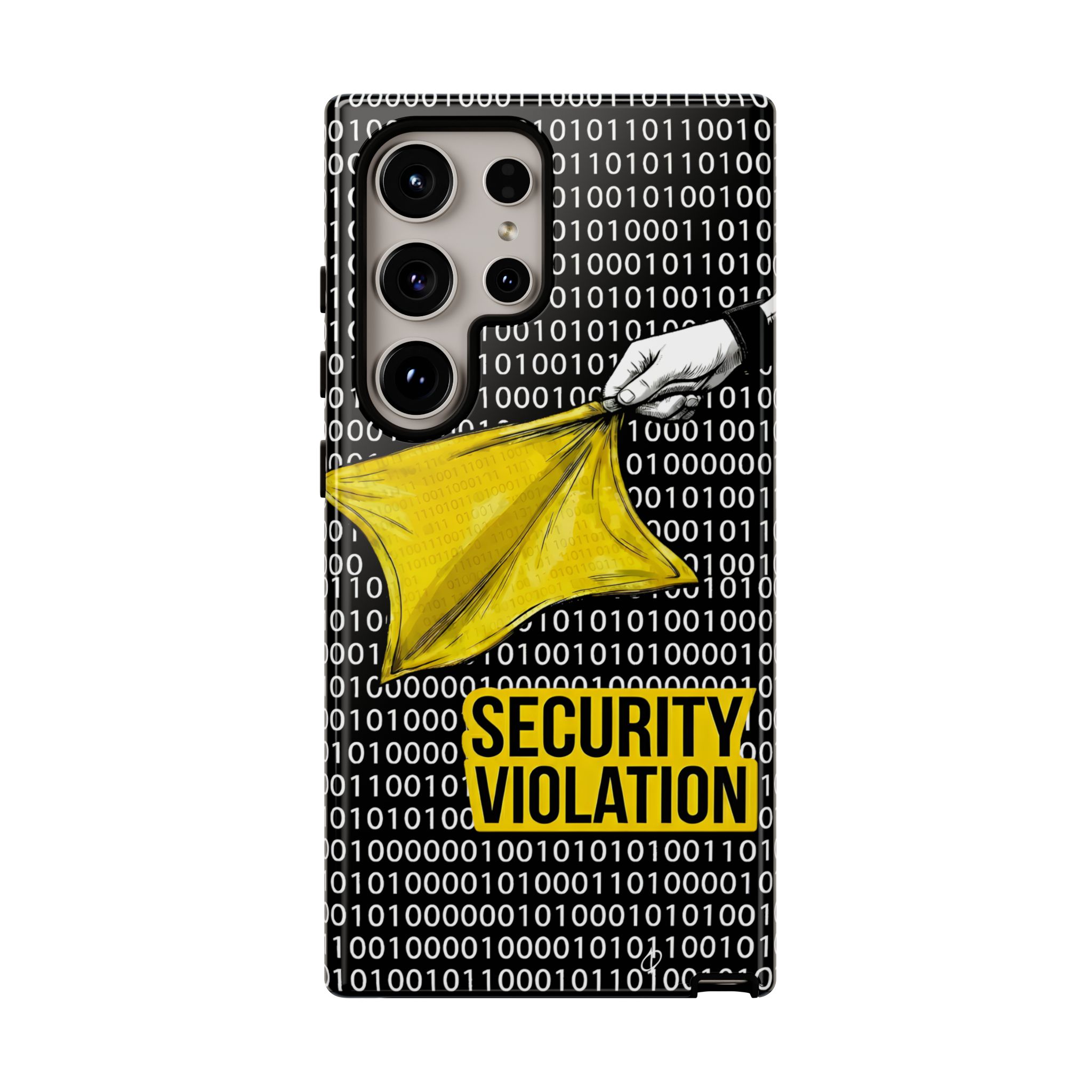Security Violation Phone Case – Cybersecurity Meets American Football Game Day