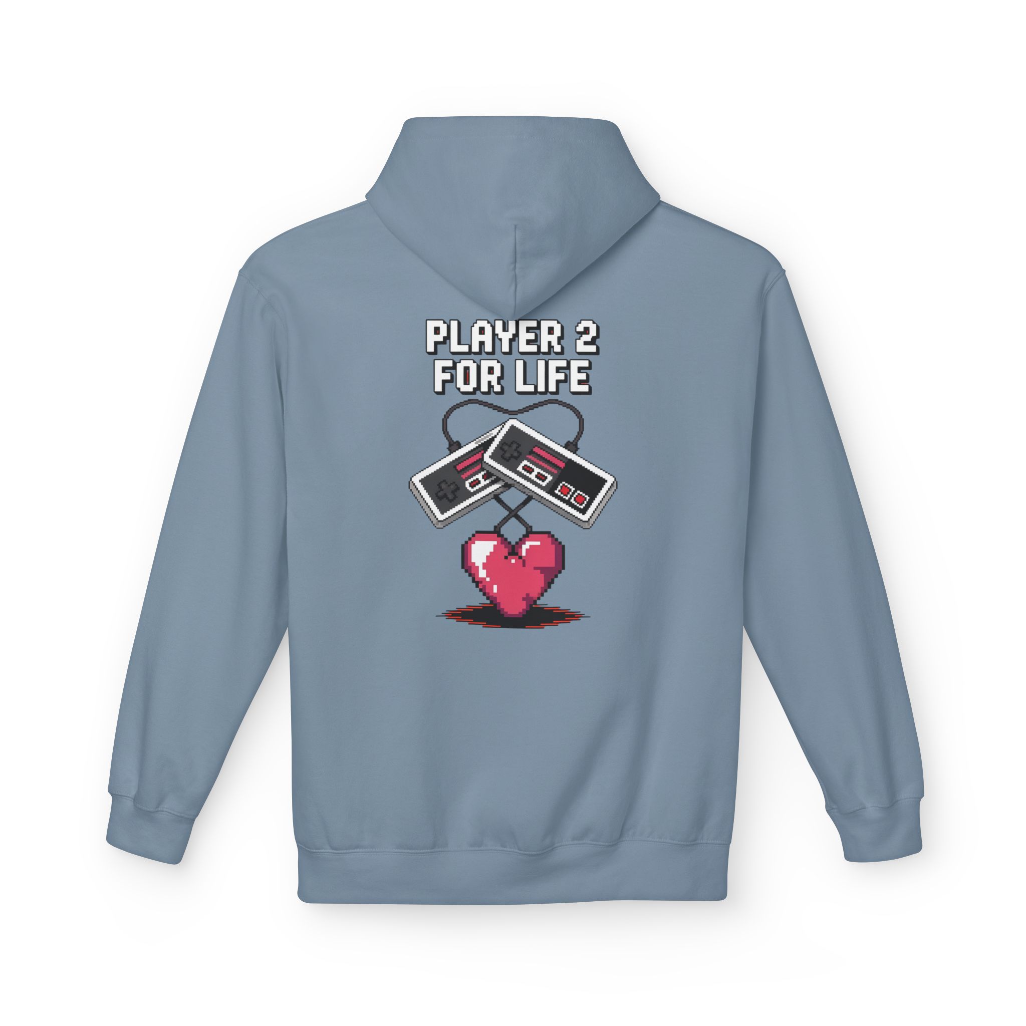 Player 2 For Life Infosec Couples Softstyle Hoodie