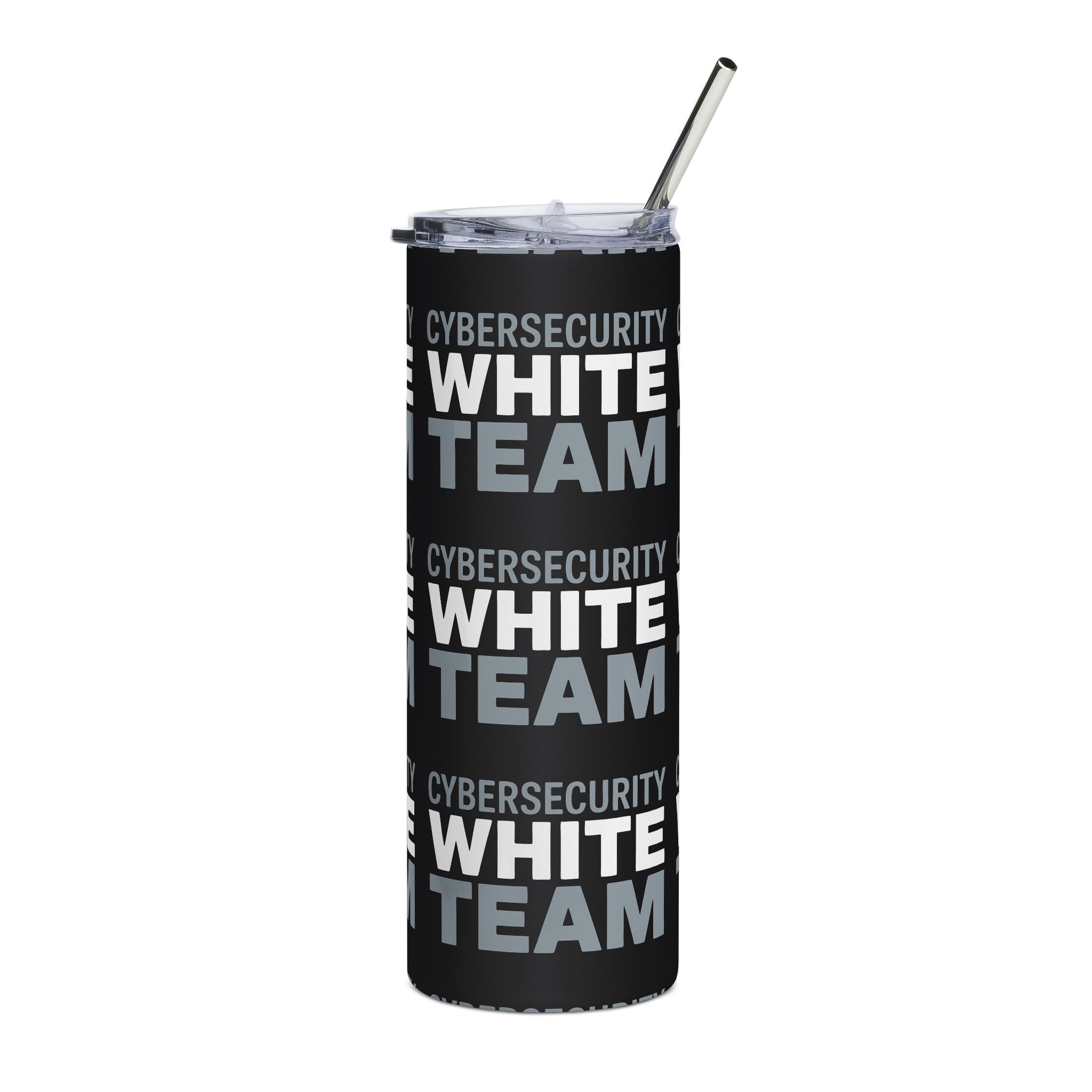 10746517331989383736_2048.jpeg Cybersecurity White Team Stainless Tumbler