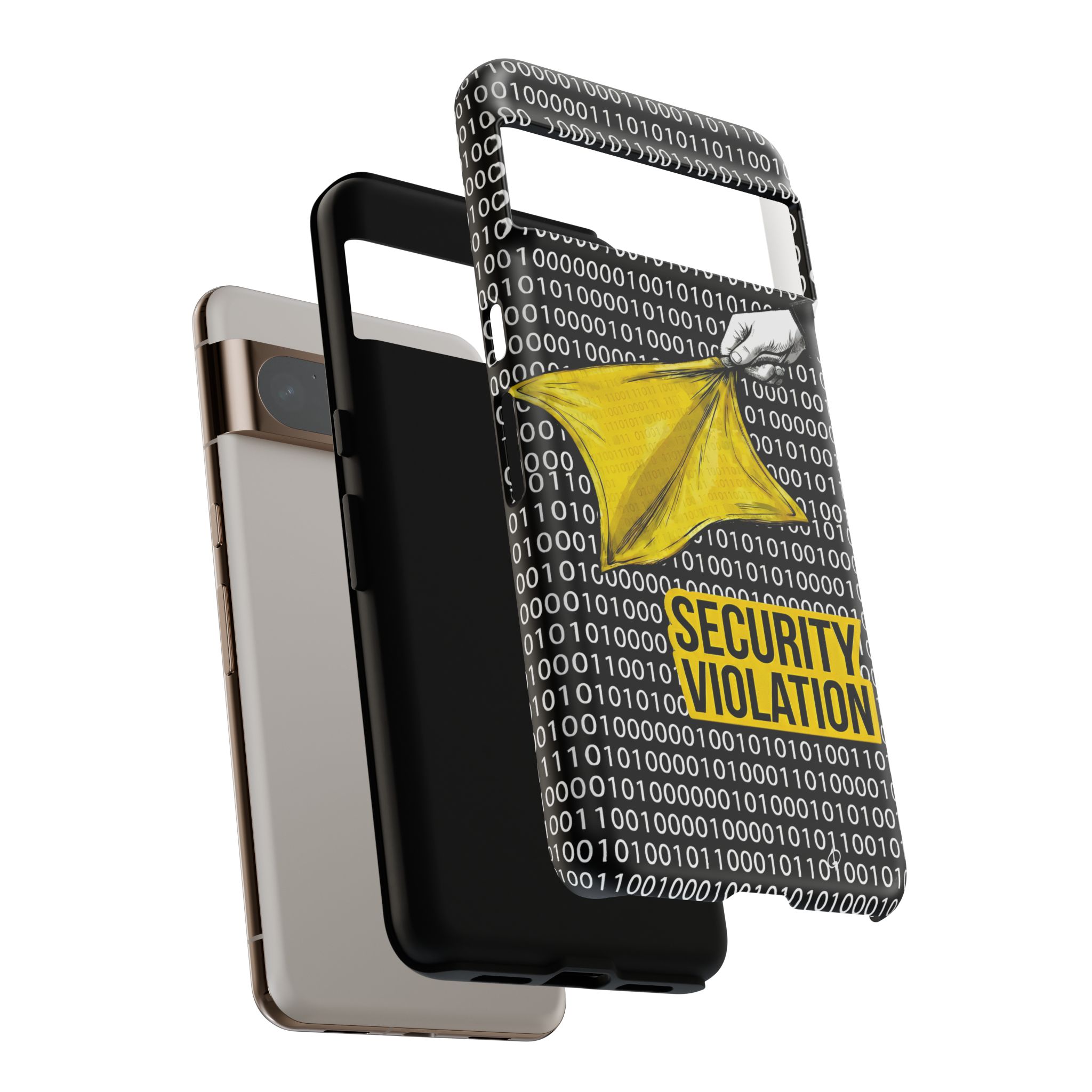 Security Violation Phone Case – Cybersecurity Meets American Football Game Day