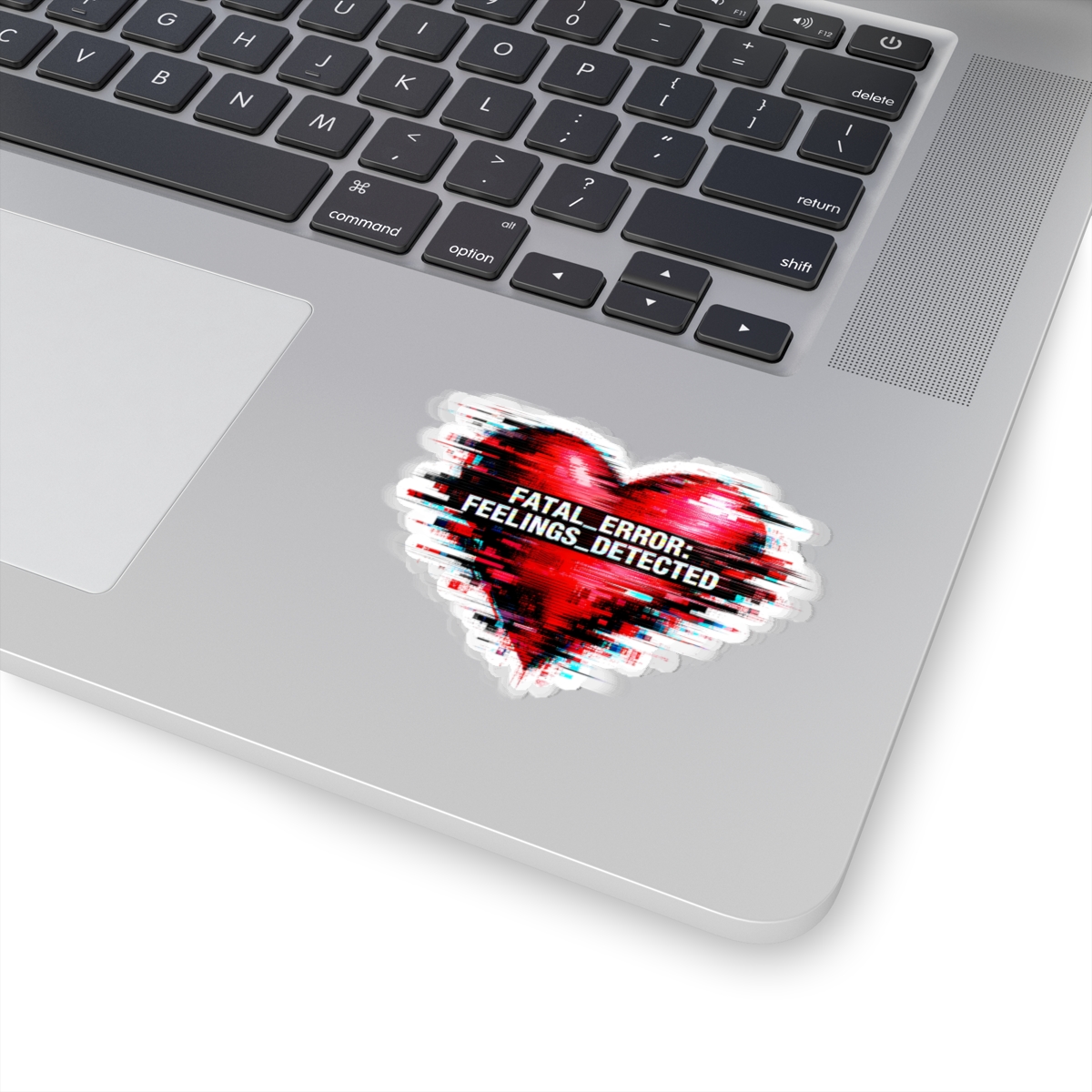 Glitch Heart Sticker