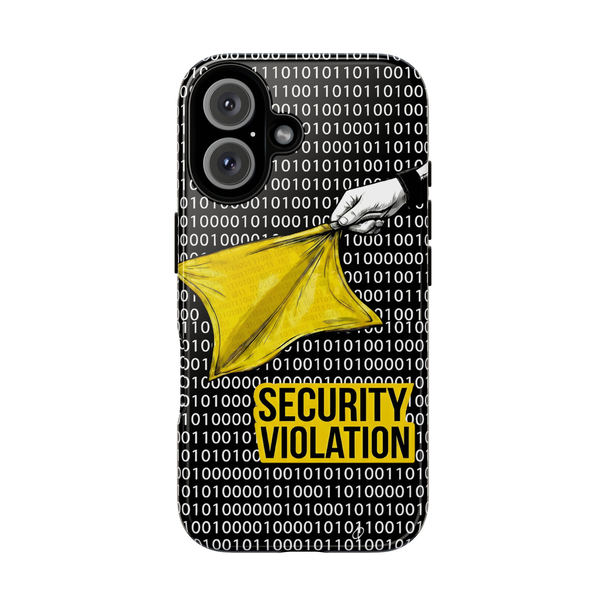 Security Violation Phone Case – Cybersecurity Meets American Football Game Day