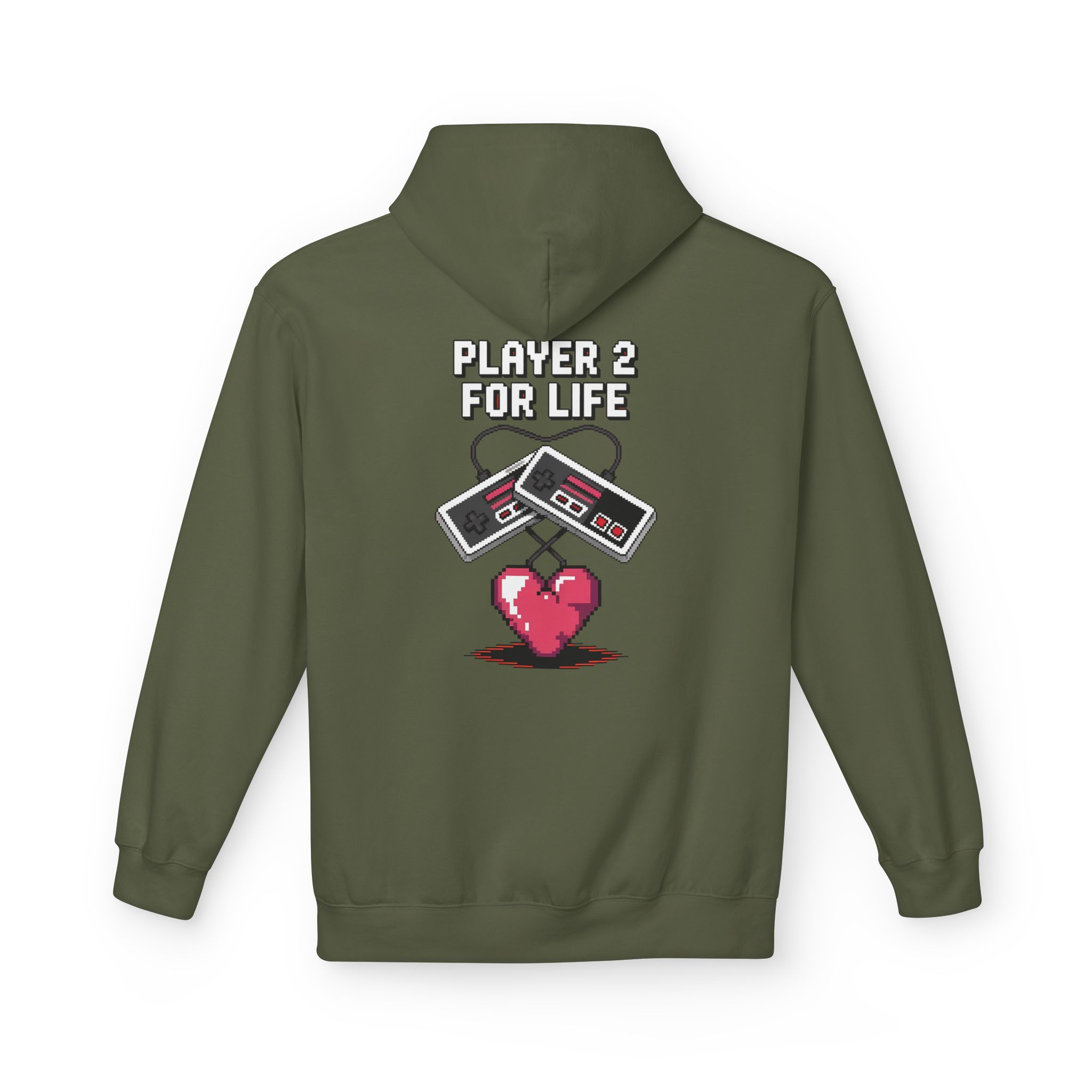 Player 2 For Life Infosec Couples Softstyle Hoodie