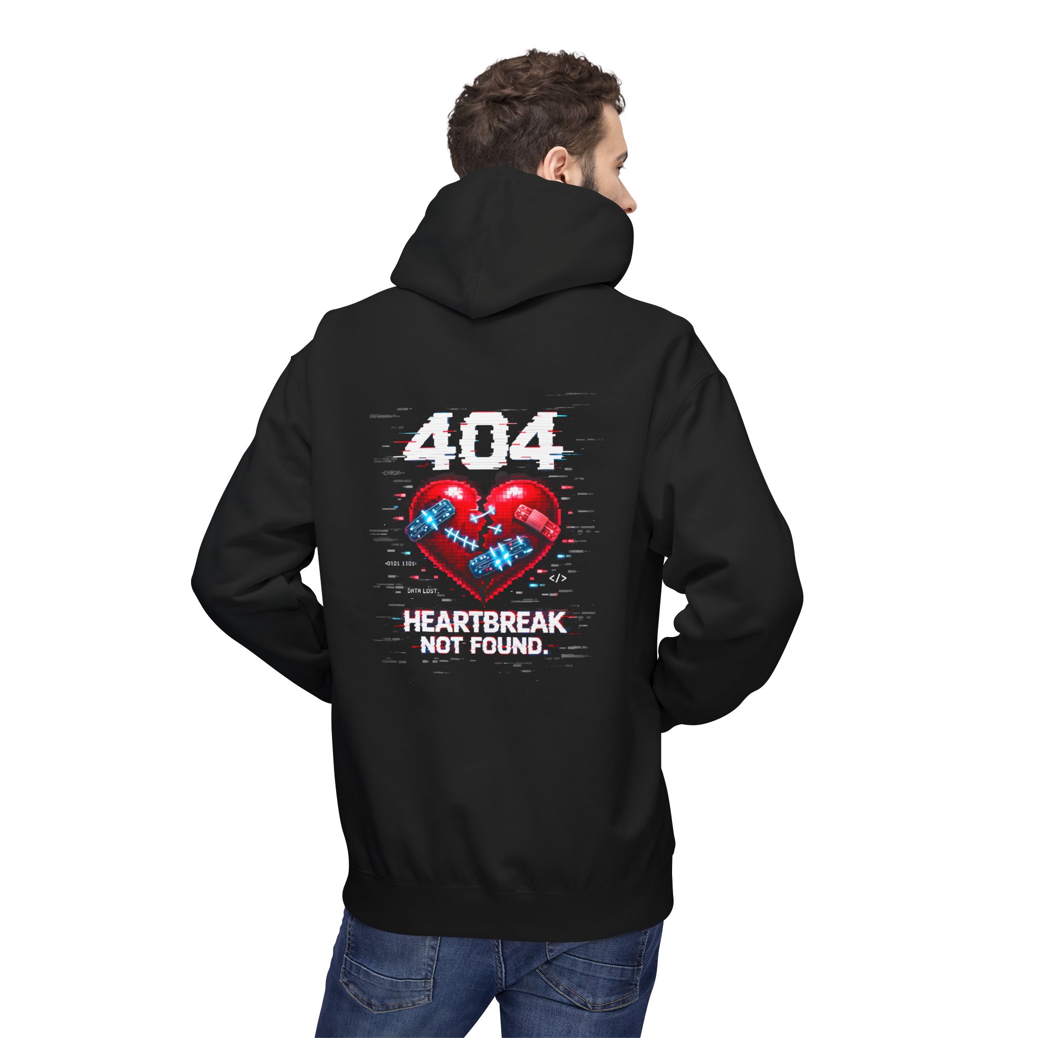 404 Heartbreak Not Found Softstyle Hoodie