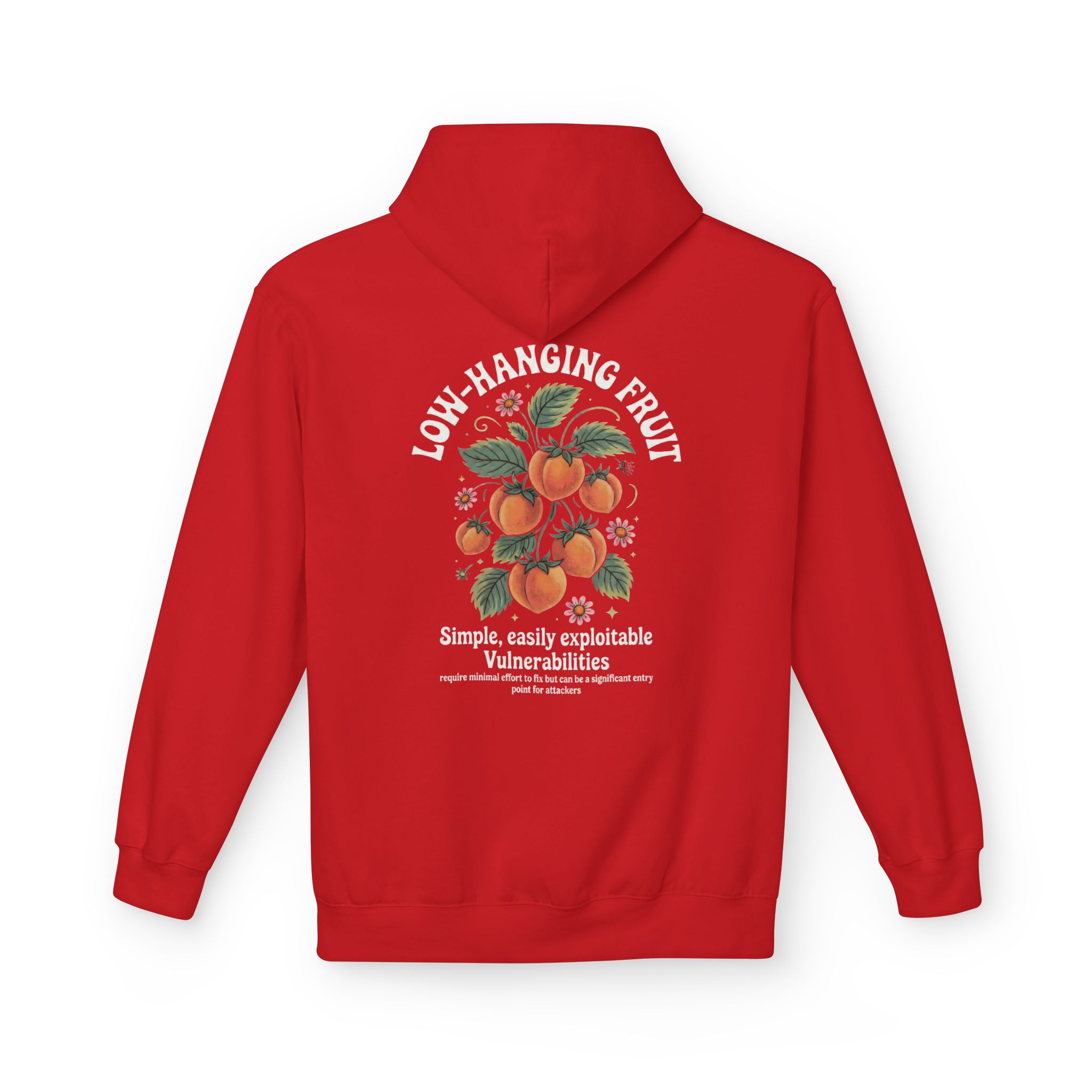Low Hanging Fruit  – Peaches – Infosec Softstyle Hoodie