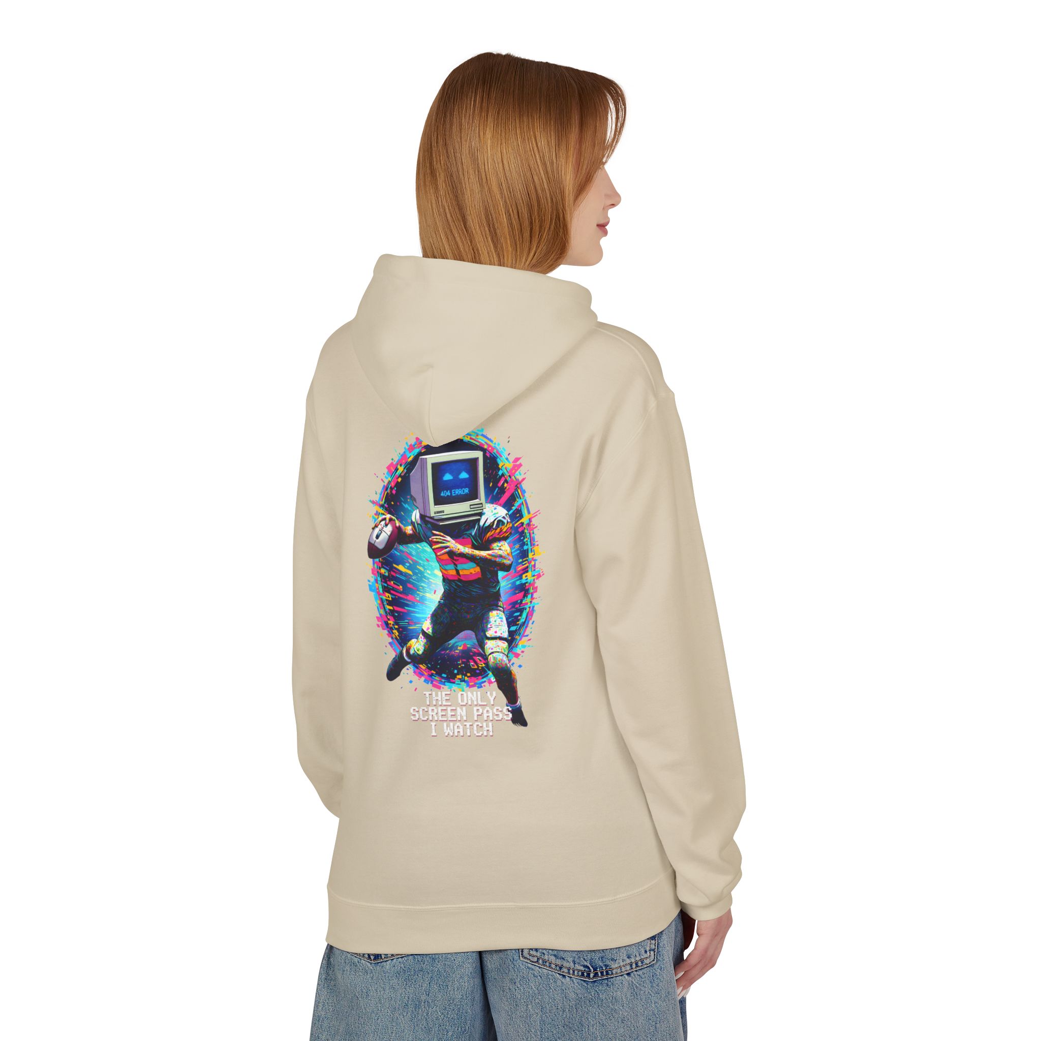 The Only Screen Pass I Watch Softstyle Hoodie