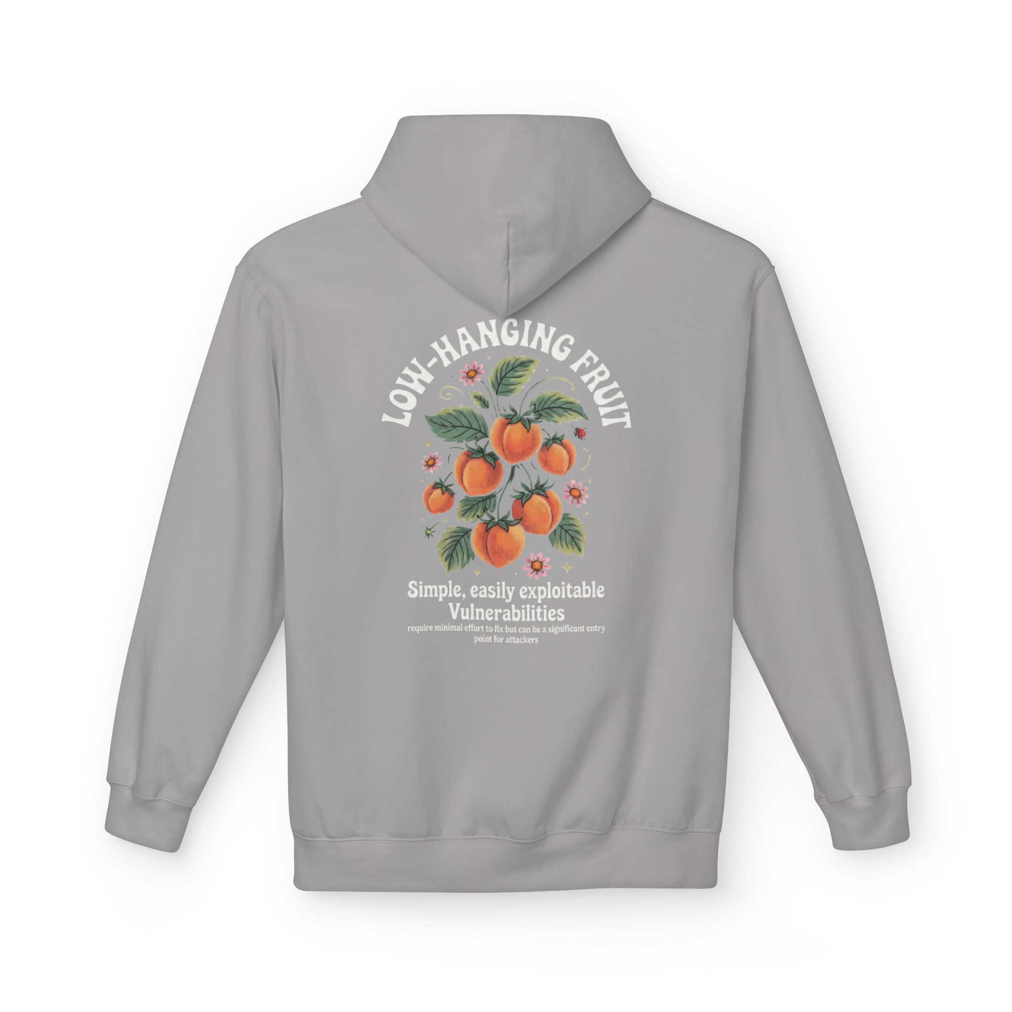 Low Hanging Fruit  – Peaches – Infosec Softstyle Hoodie