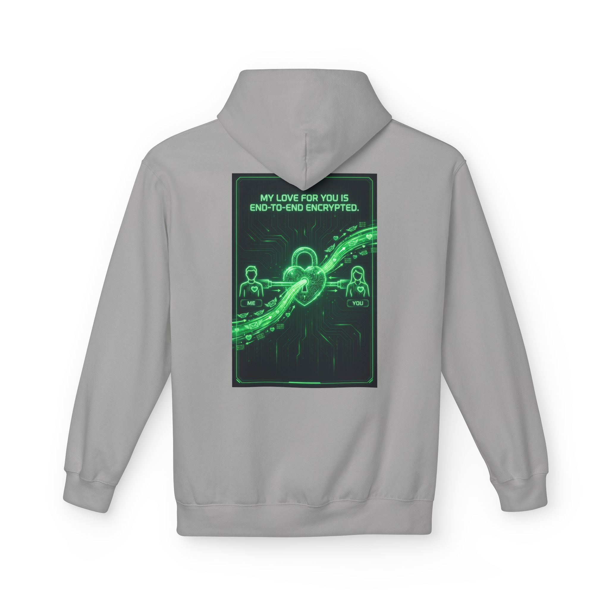 End-to-End Encrypted Love Softstyle Hoodie