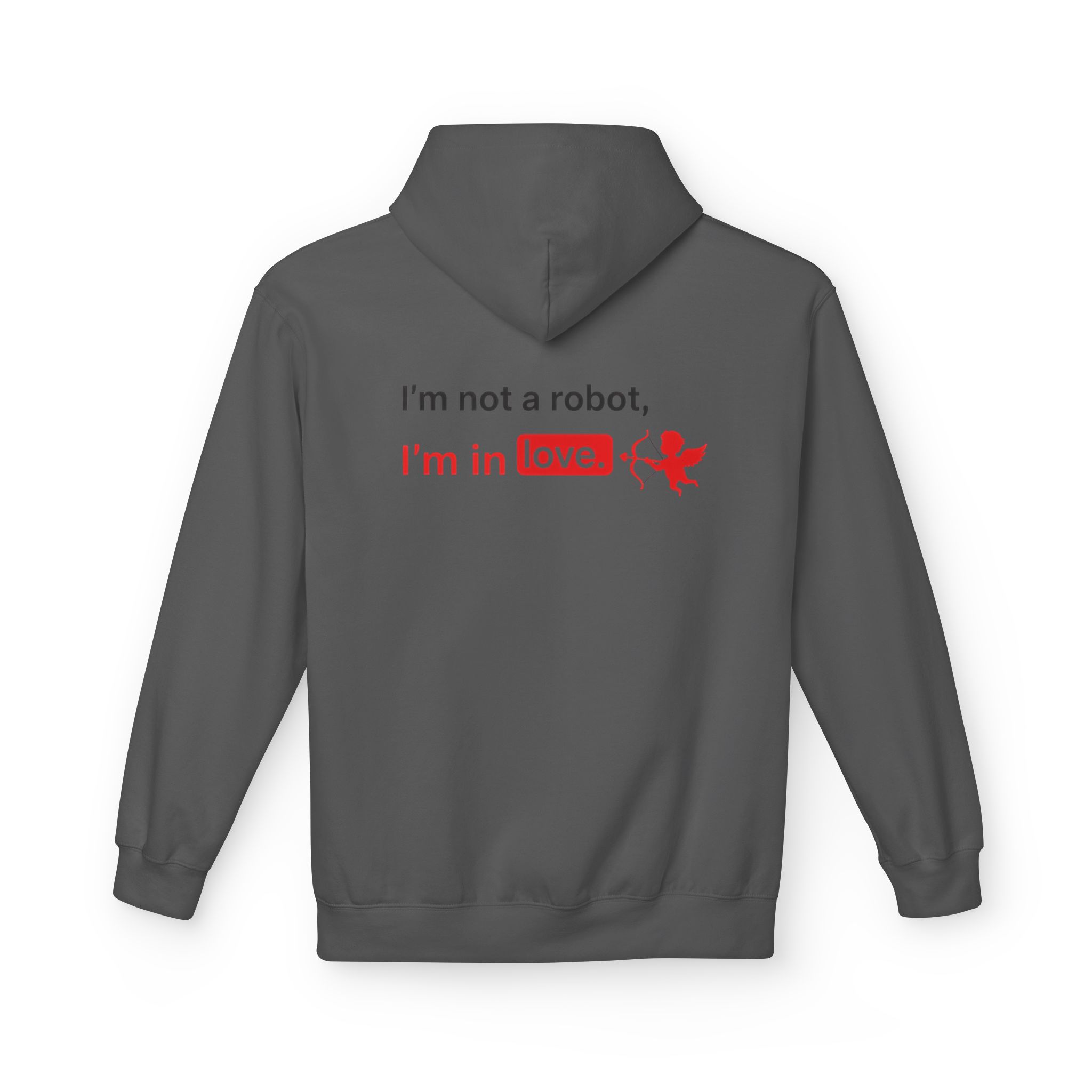 I’m Not a Robot, I’m in Love Cybersecurity Valentine Softstyle Hoodie