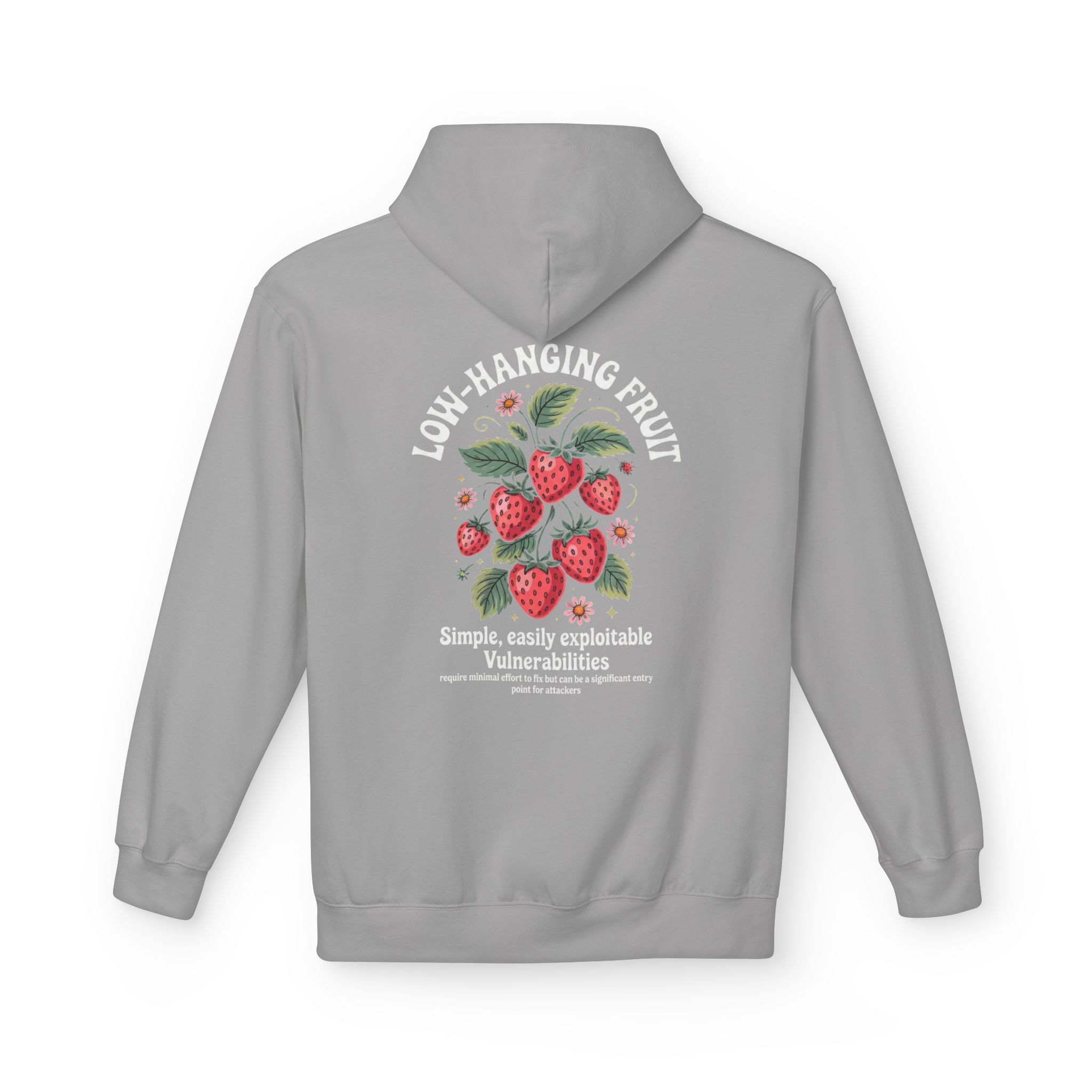 Low Hanging Fruit  – Strawberries- Infosec Softstyle Hoodie