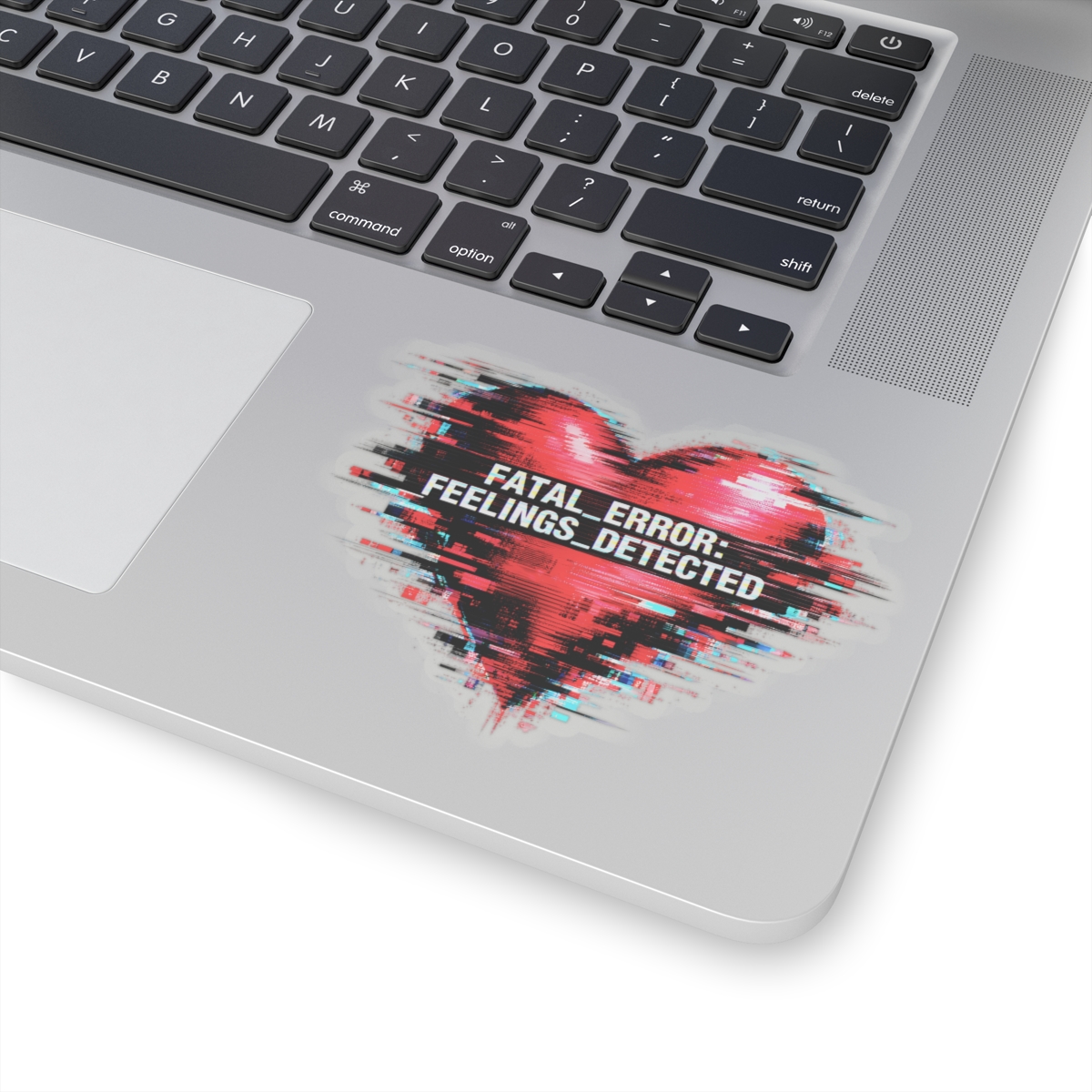 Glitch Heart Sticker