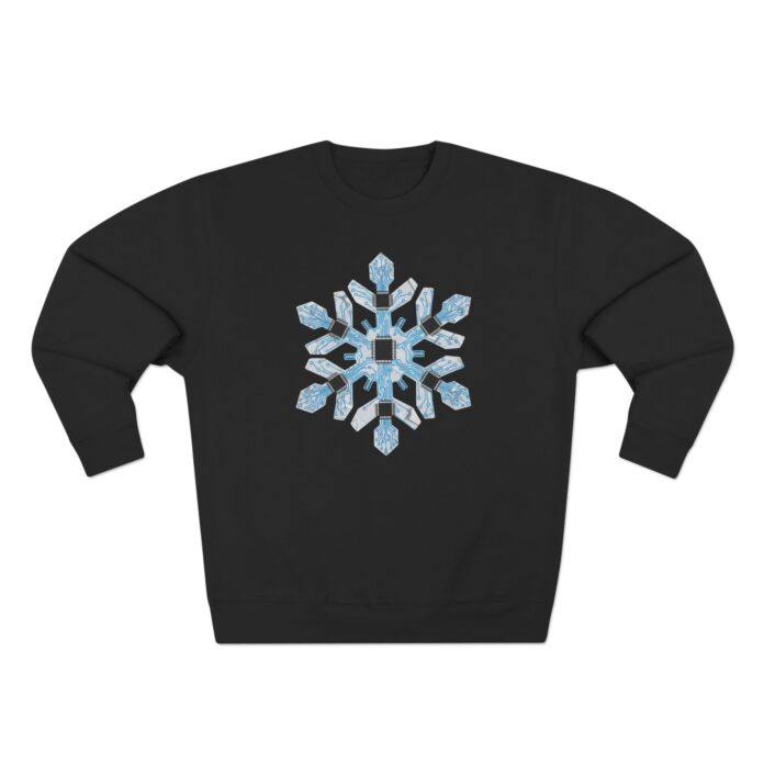 Circuit Board Snowflake Premium Sweatshirt