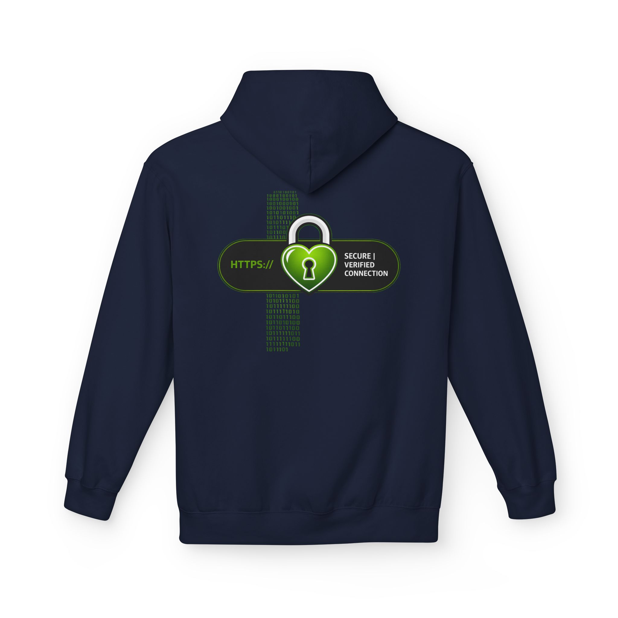 HTTPS Secure Verified Connection Couples Softstyle Hoodie