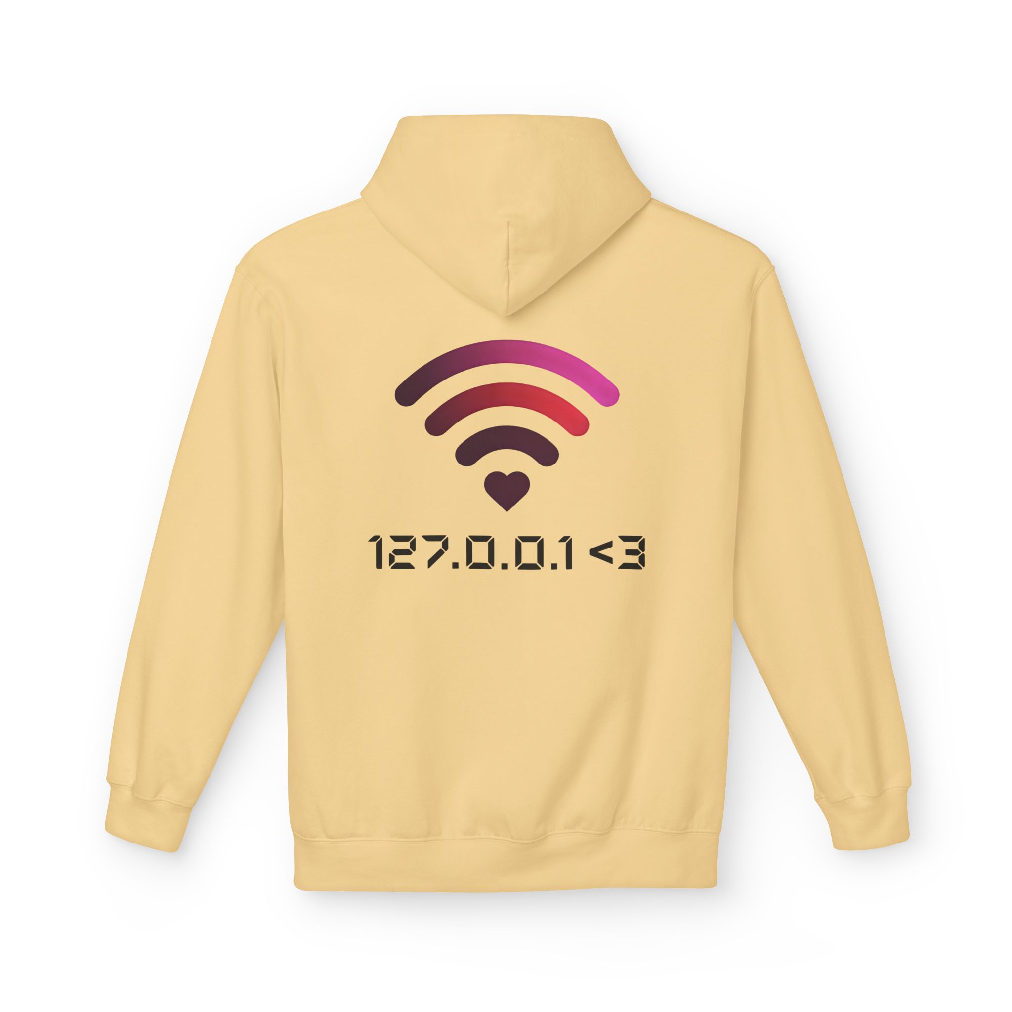 127.0.0.1 <3 Cyber Love Softstyle Hoodie